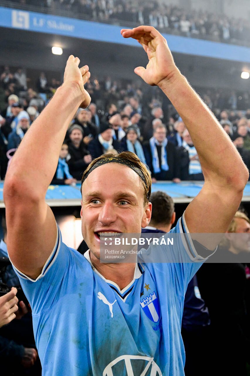 Malmö FFs Erik Botheim jublar