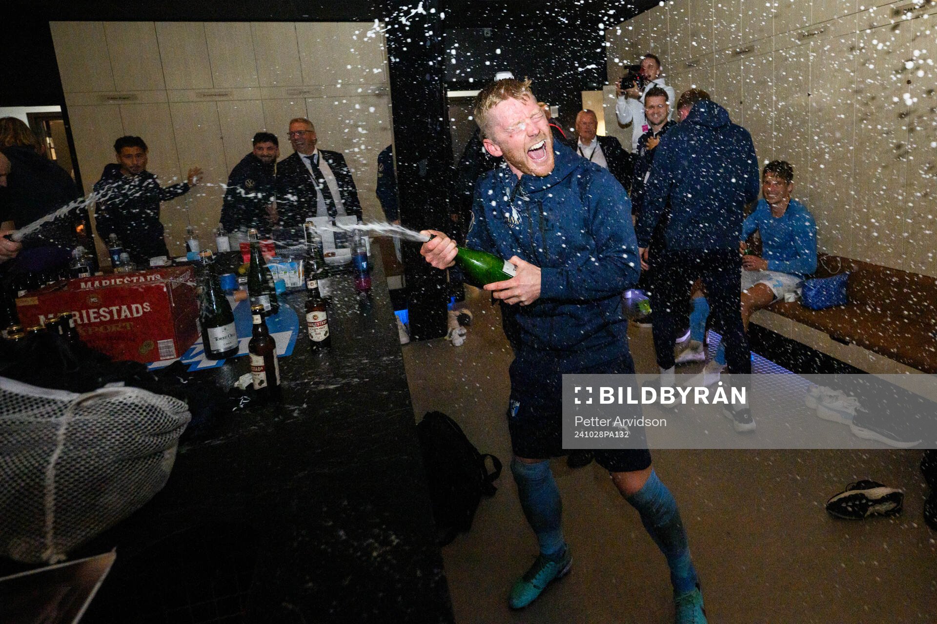 Malmö FFs Anders Christiansen jublar