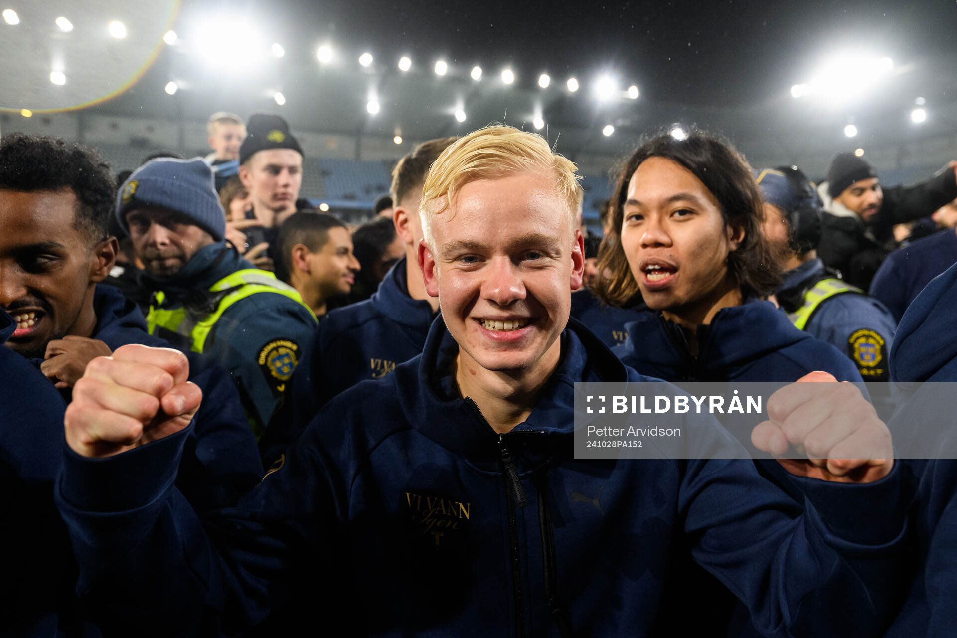 Malmö FFs Otto Rosengren jublar