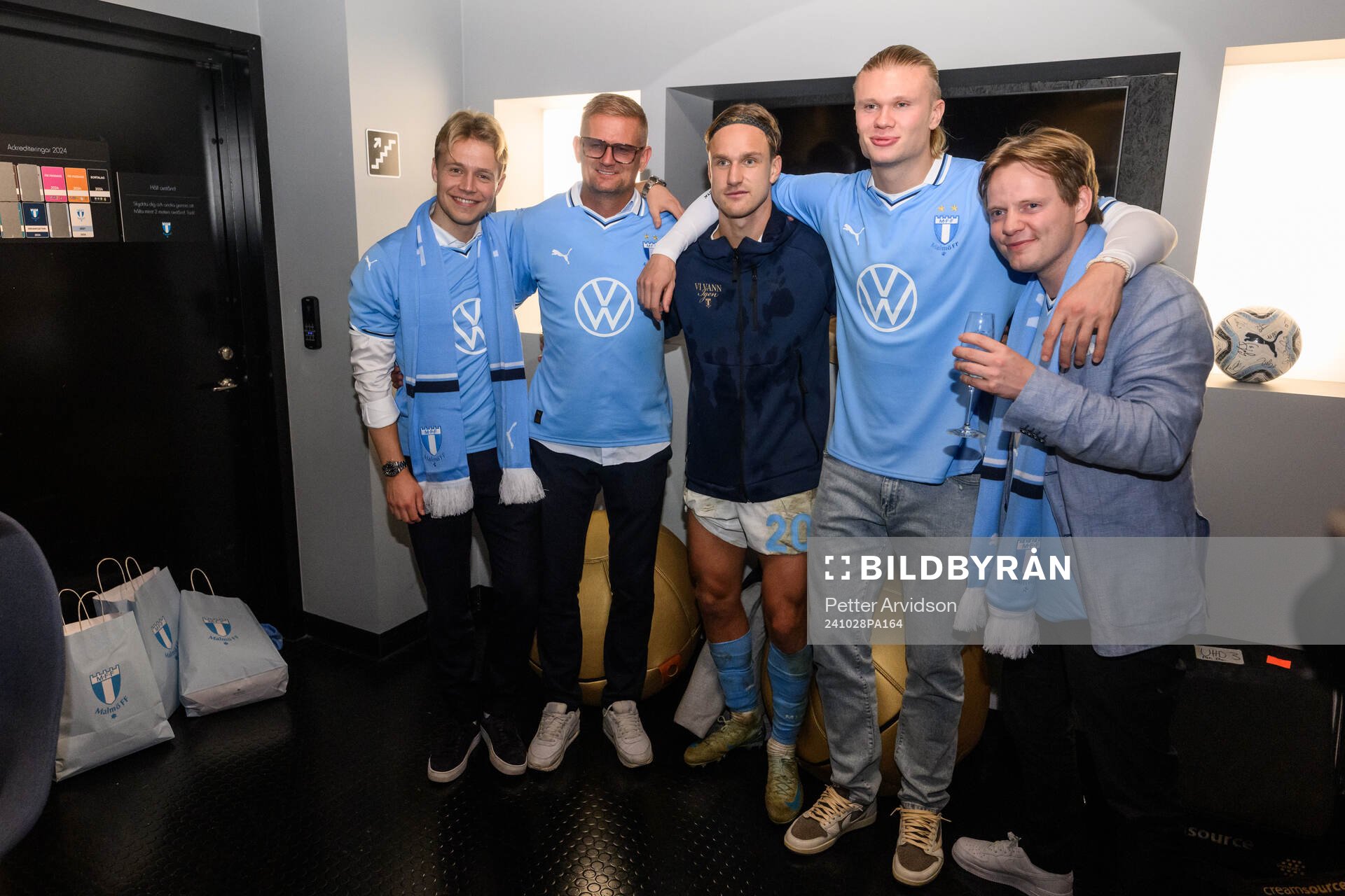 Malmö FFs Erik Botheim jublar