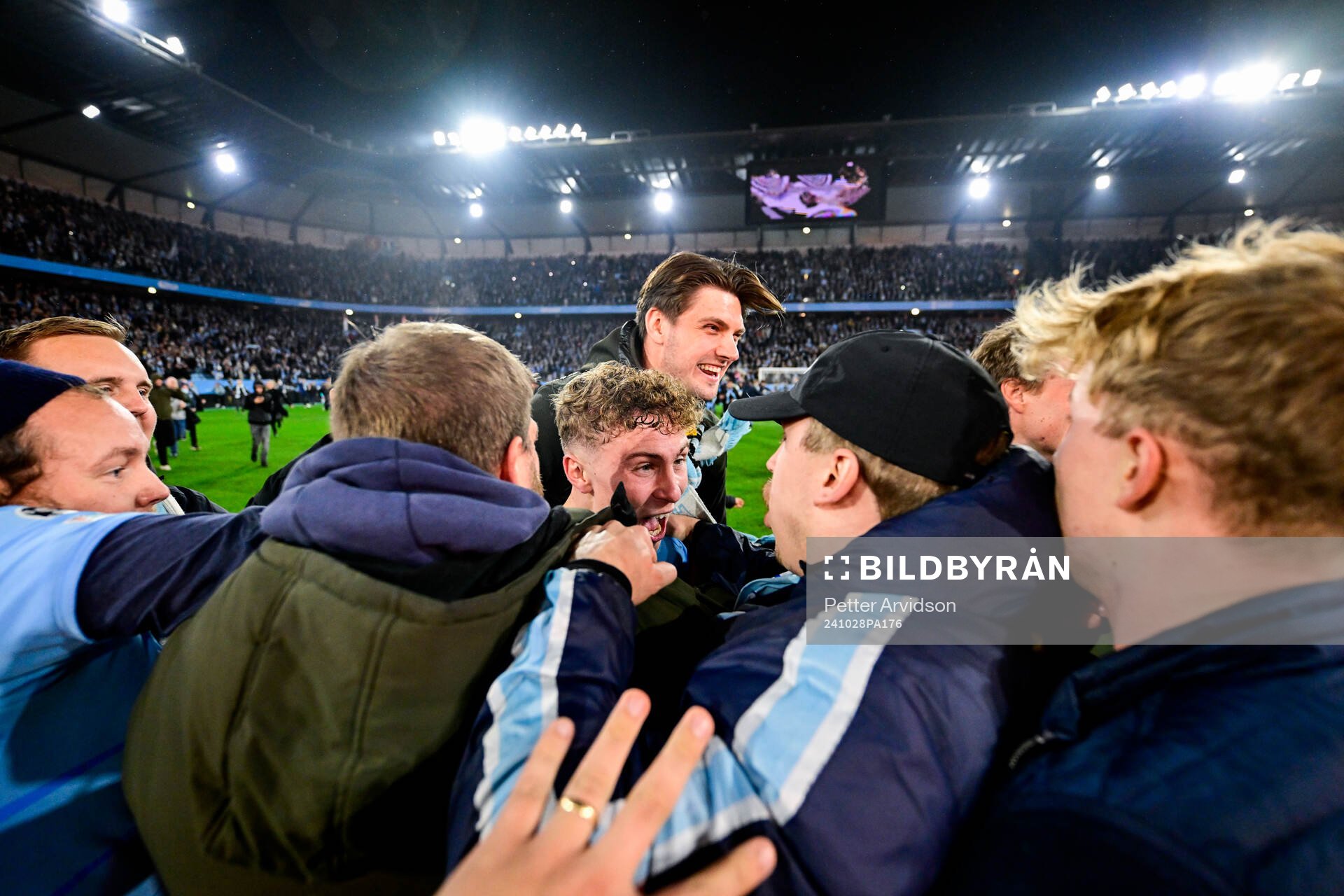 Malmö FFs Hugo Bolin jublar