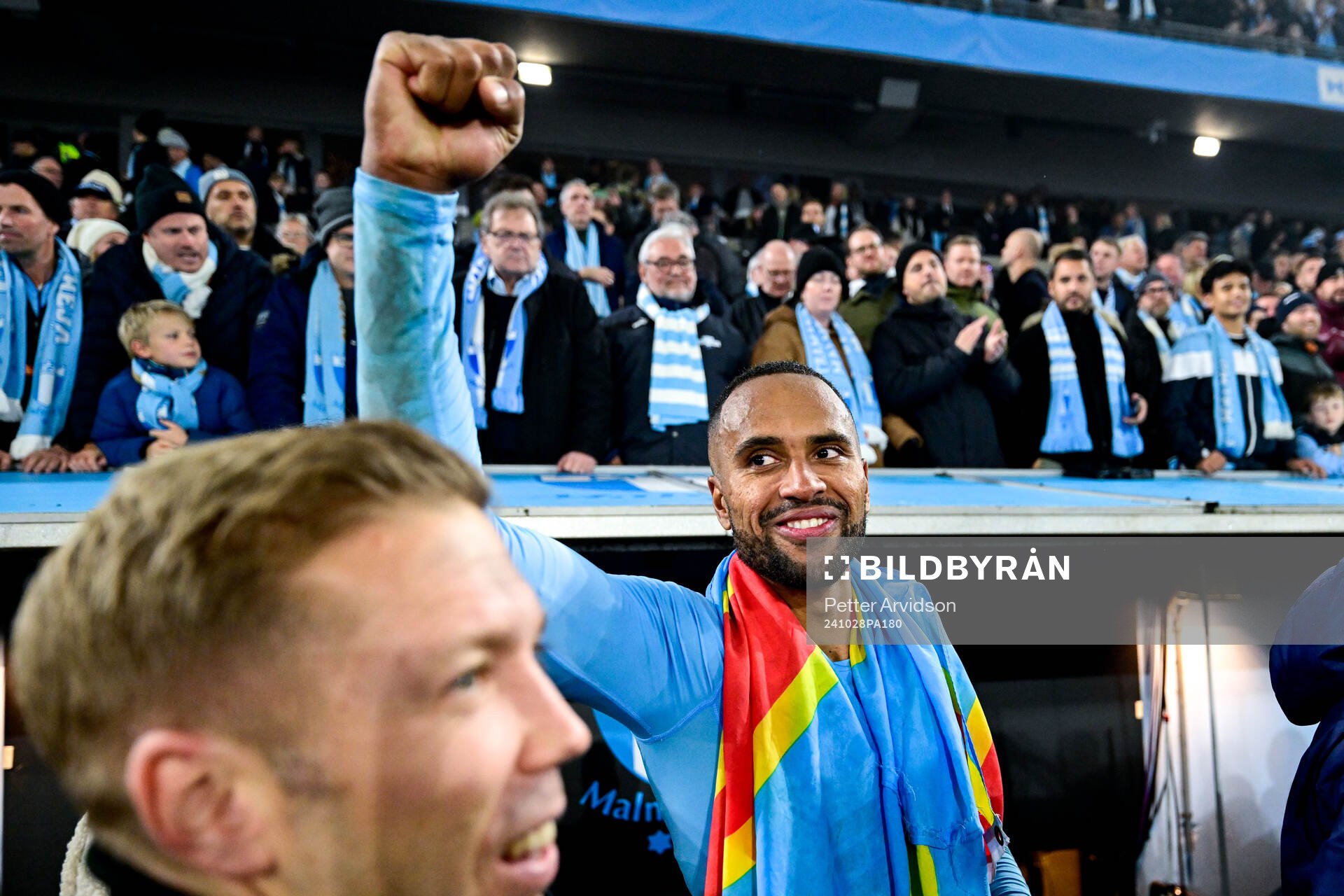 Malmö FFs Isaac Kiese Thelin jublar