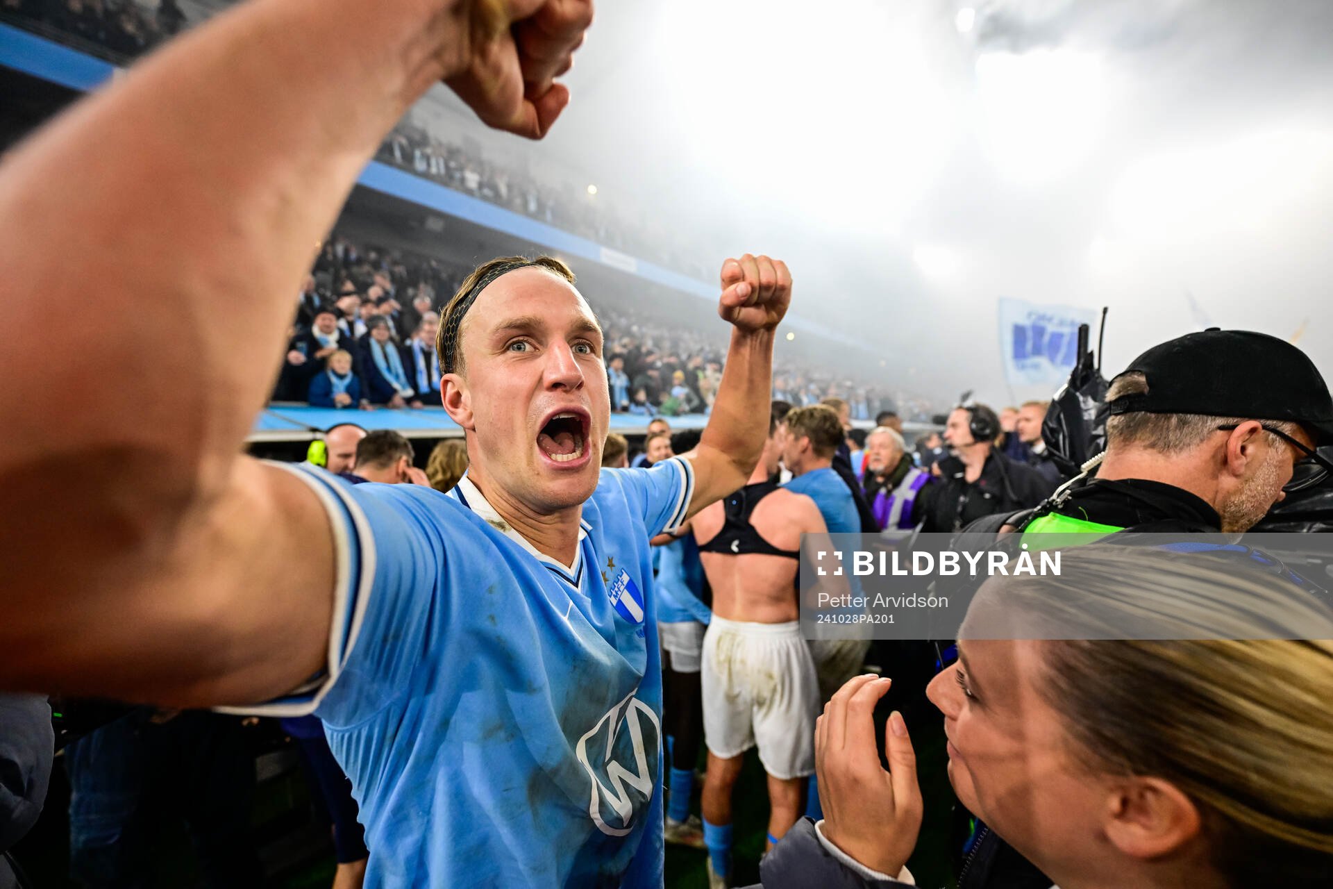 Malmö FFs Erik Botheim jublar