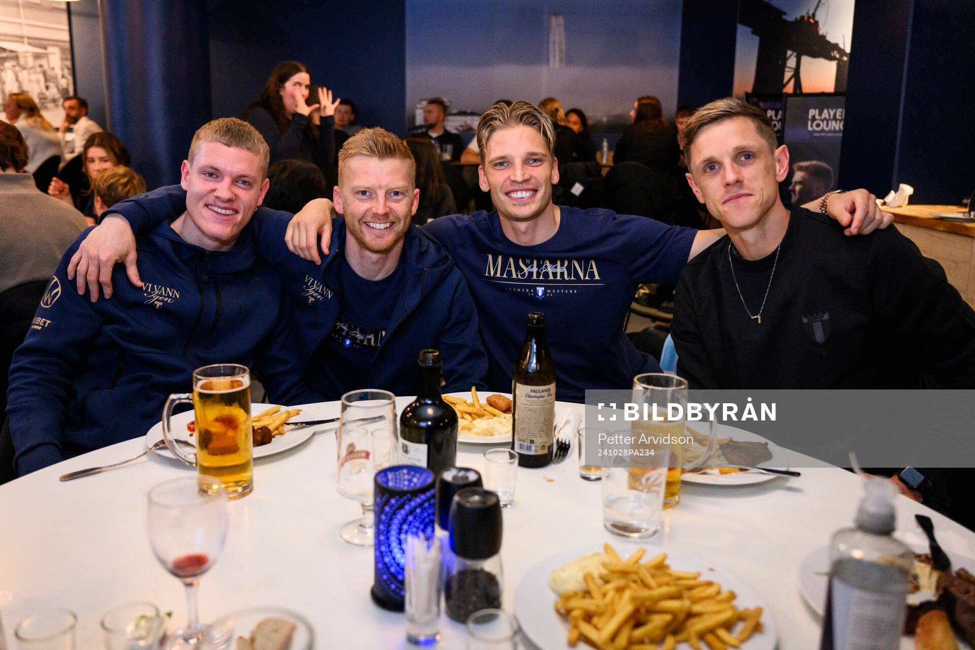 Malmö FFs Sebastian Jörgensen, Anders Christiansen, Jens
