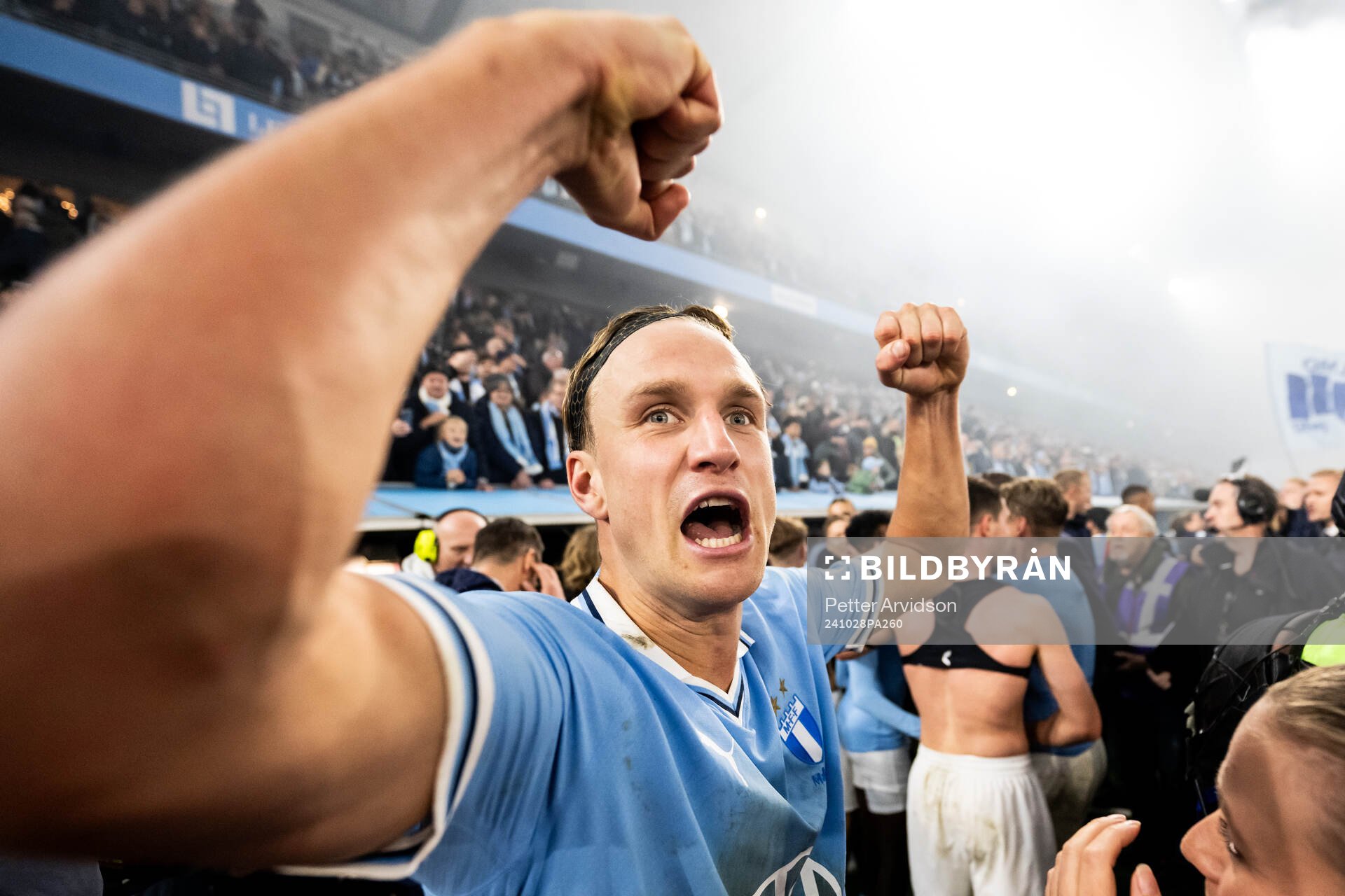 Malmö FFs Erik Botheim jublar