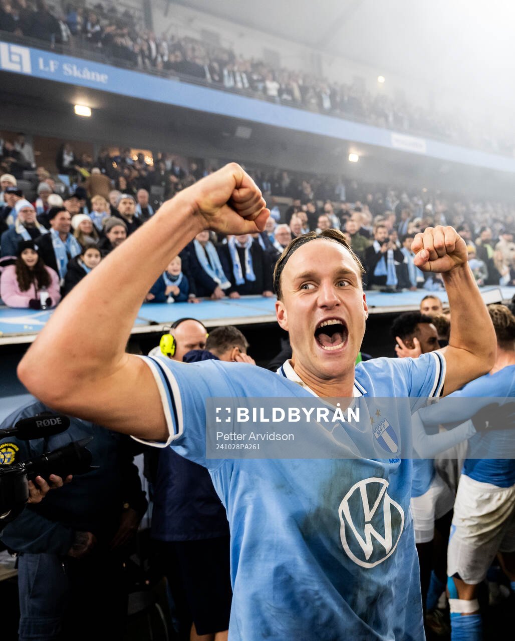 Malmö FFs Erik Botheim jublar