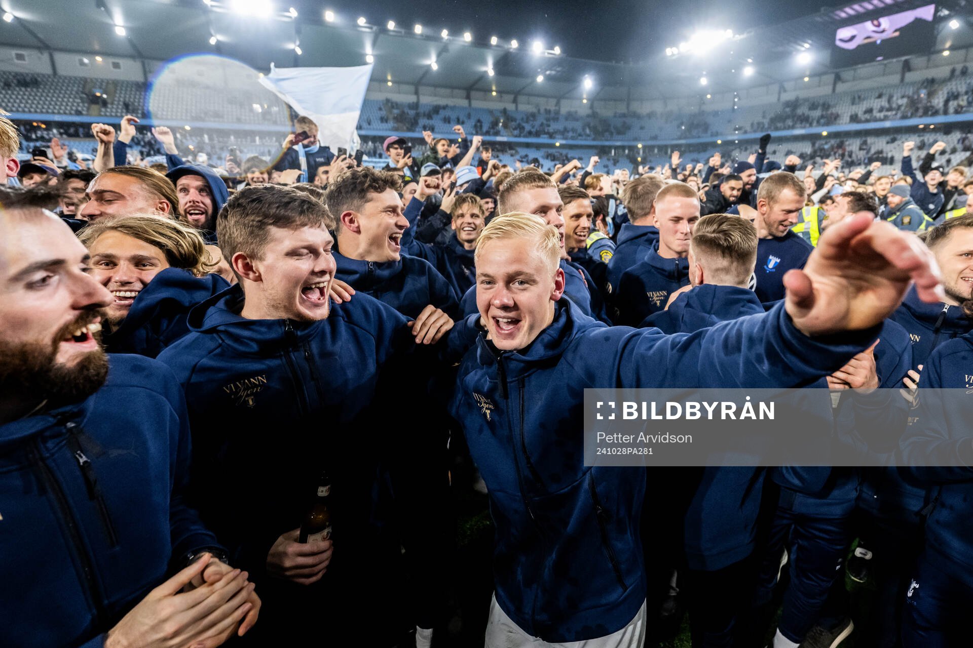 Malmö FFs Otto Rosengren jublar