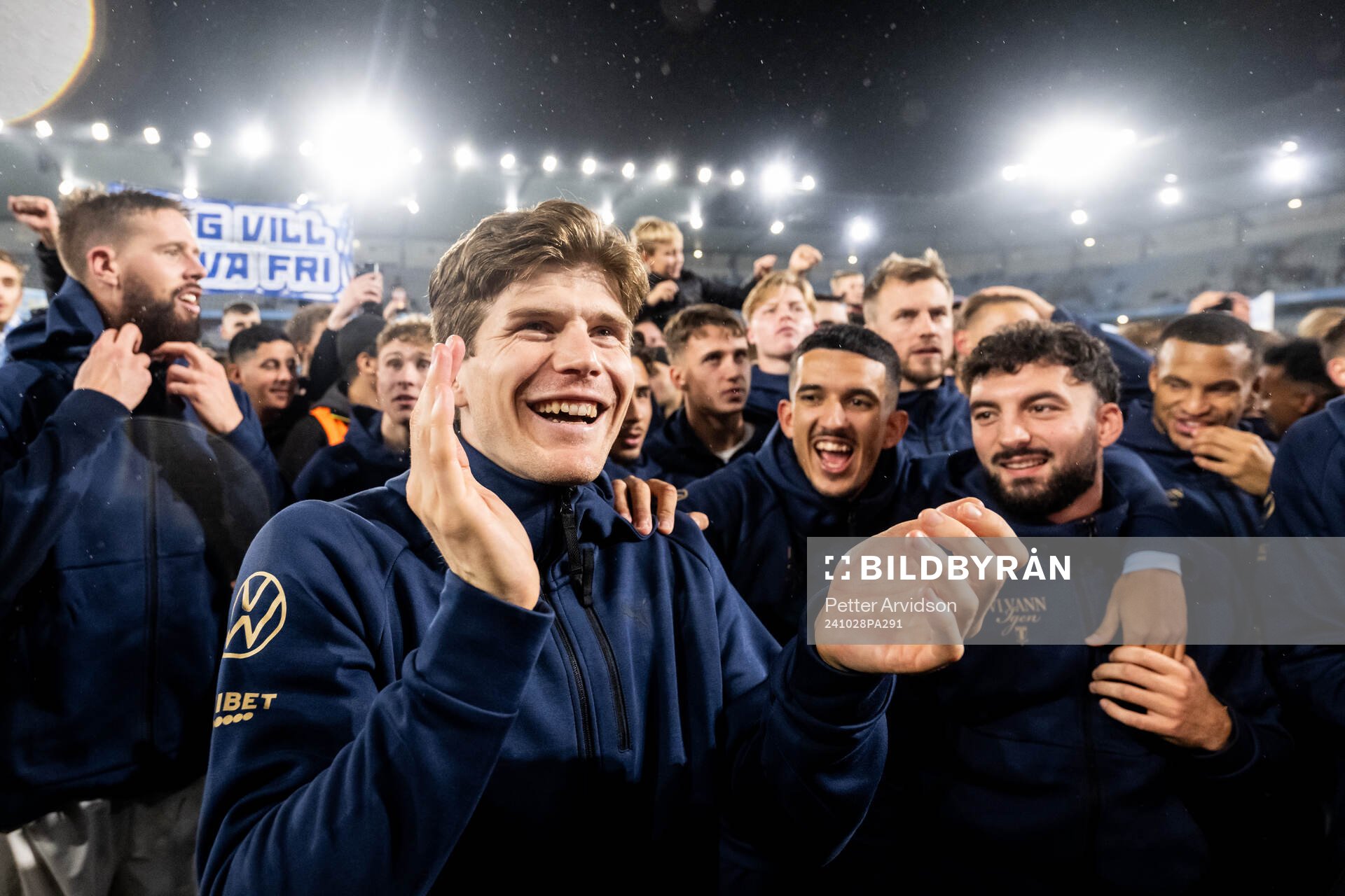 Malmö FFs Oliver Berg jublar