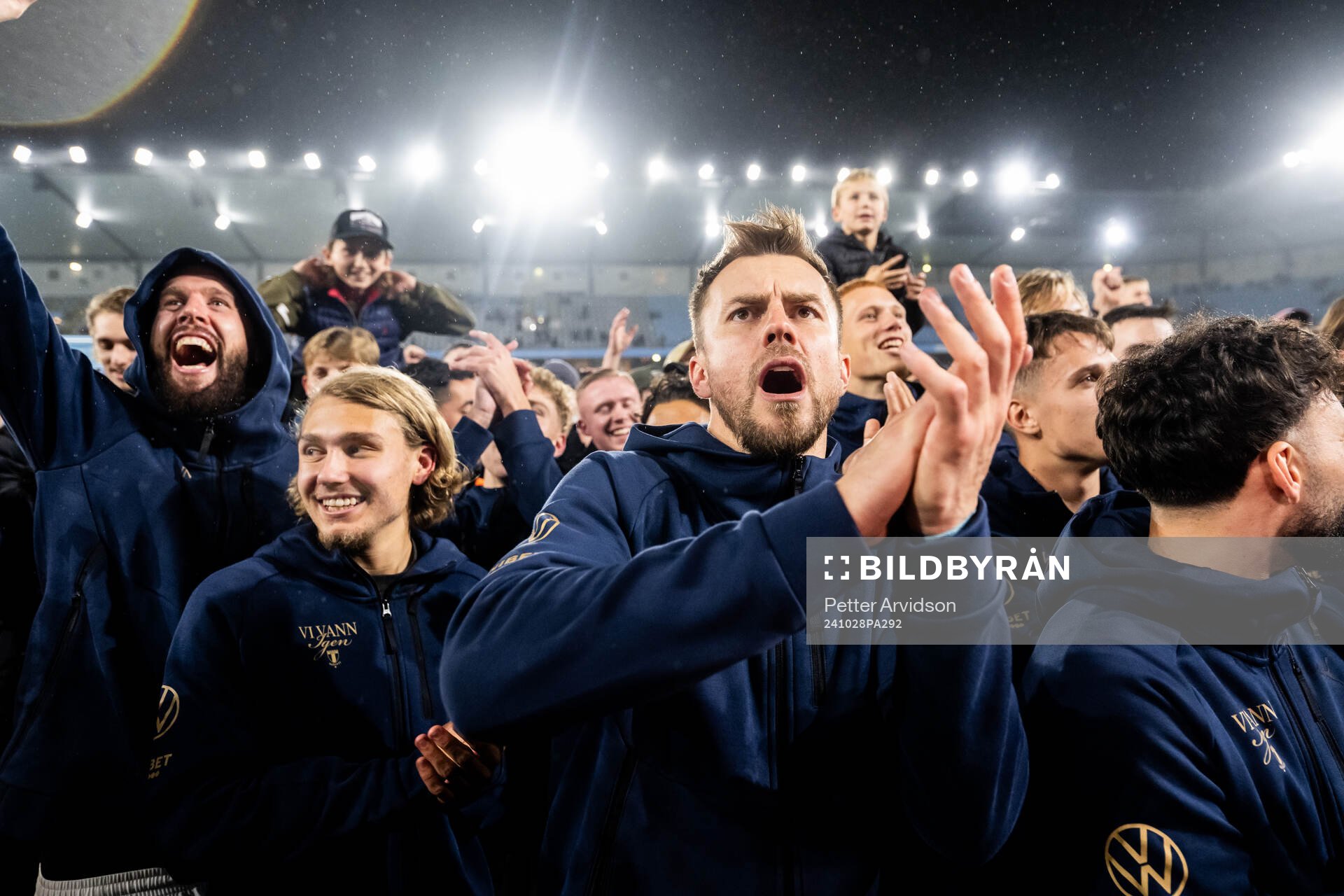 Malmö FFs målvakt Ricardo Friedrich jublar