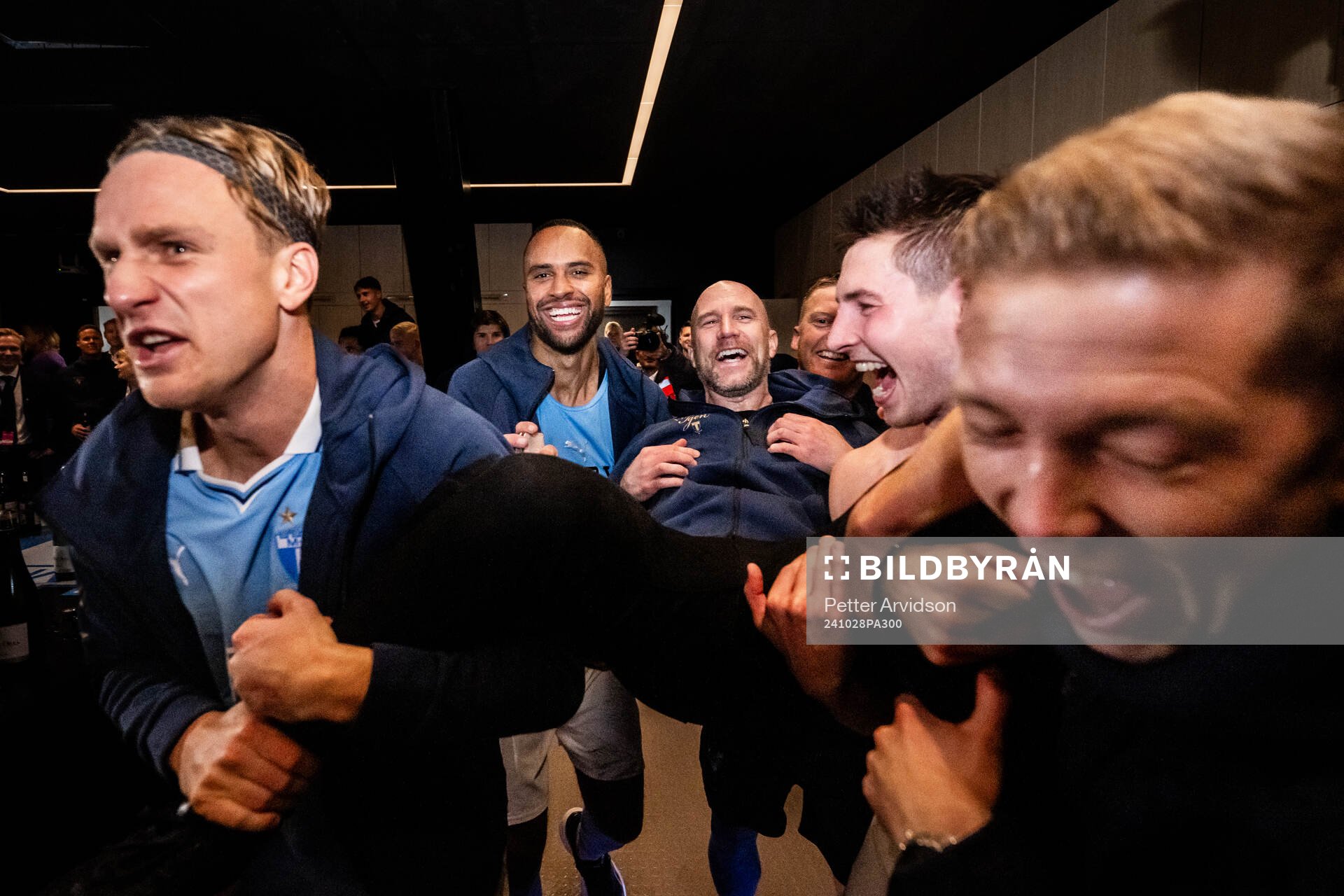 Malmö FFs Erik Botheim, Isaac Kiese Thelin, tränare