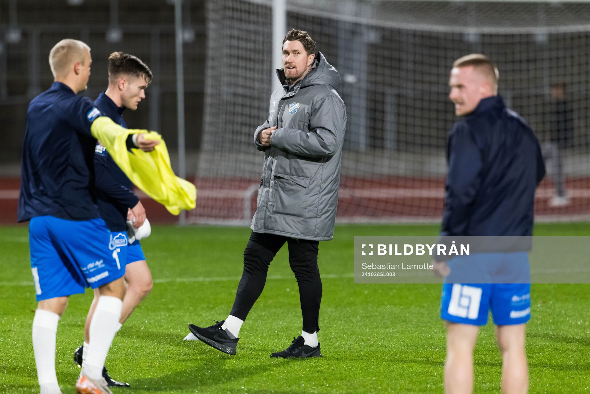Oddevolds tränare Rikard Nilsson