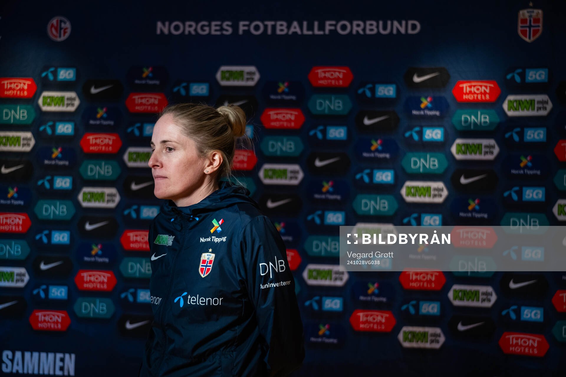 Gemma Grainger, head coach of the Norwegian women's
