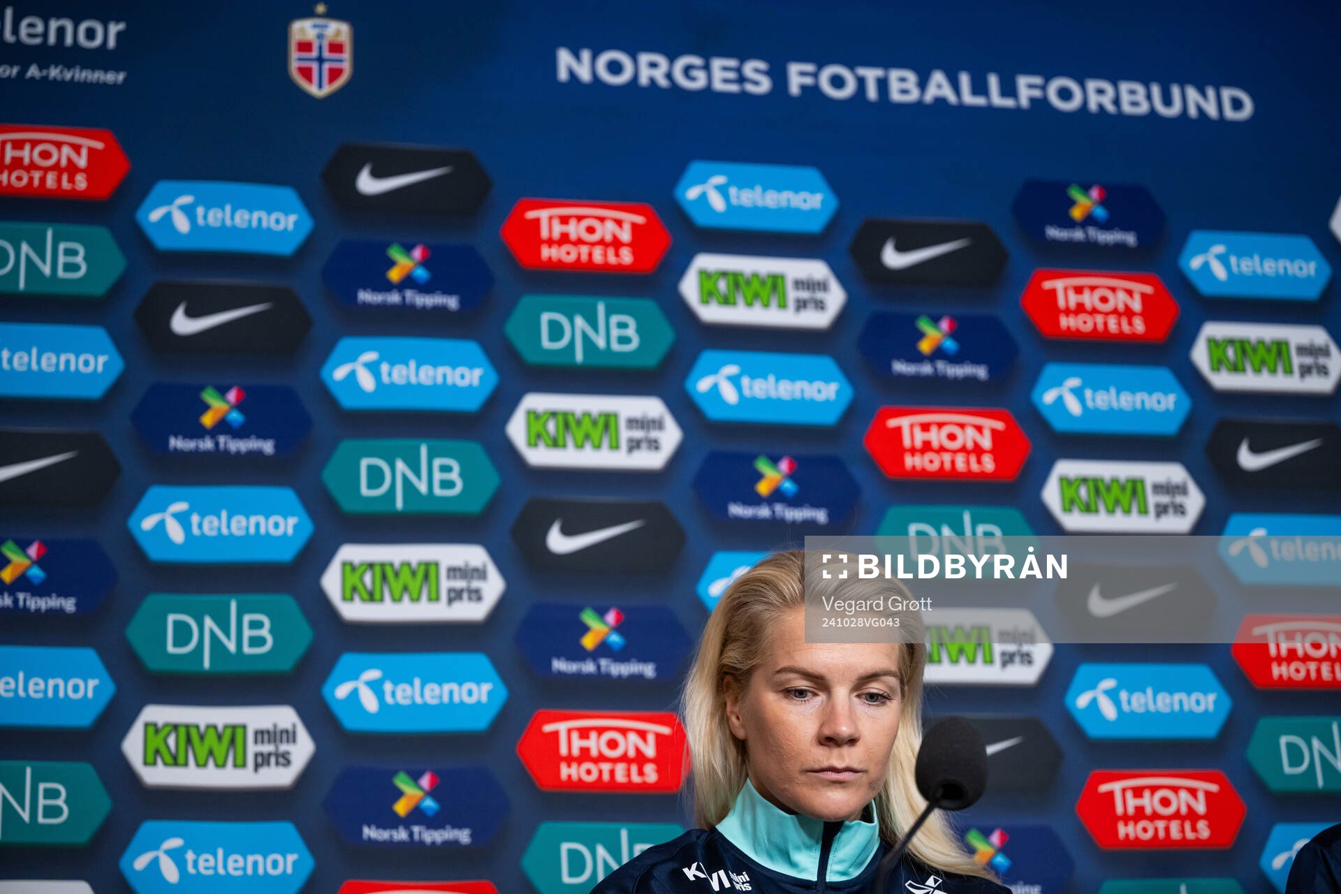 Ada Hegerberg of the Norwegian women's national football