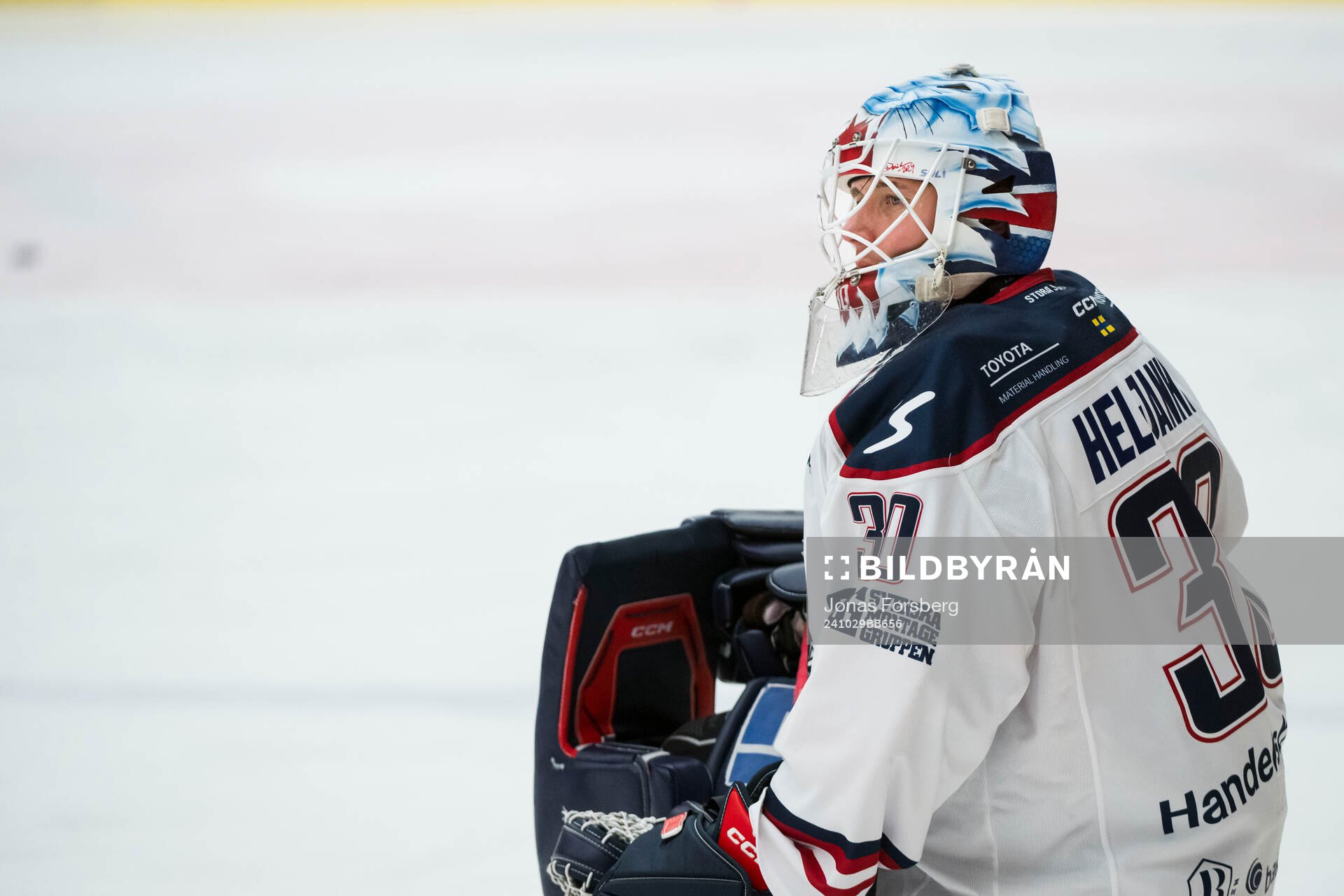 Linköpings målvakt Christian Heljanko innan