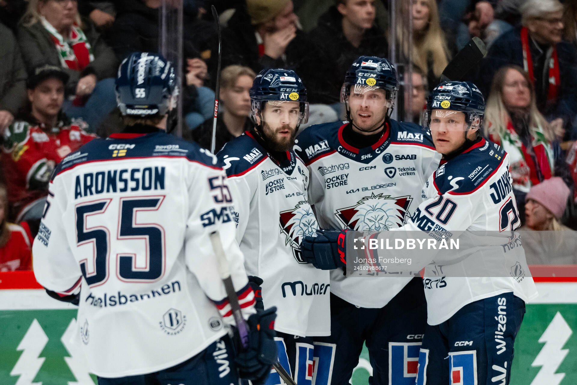 Linköpings Christoffer Ehn jublar