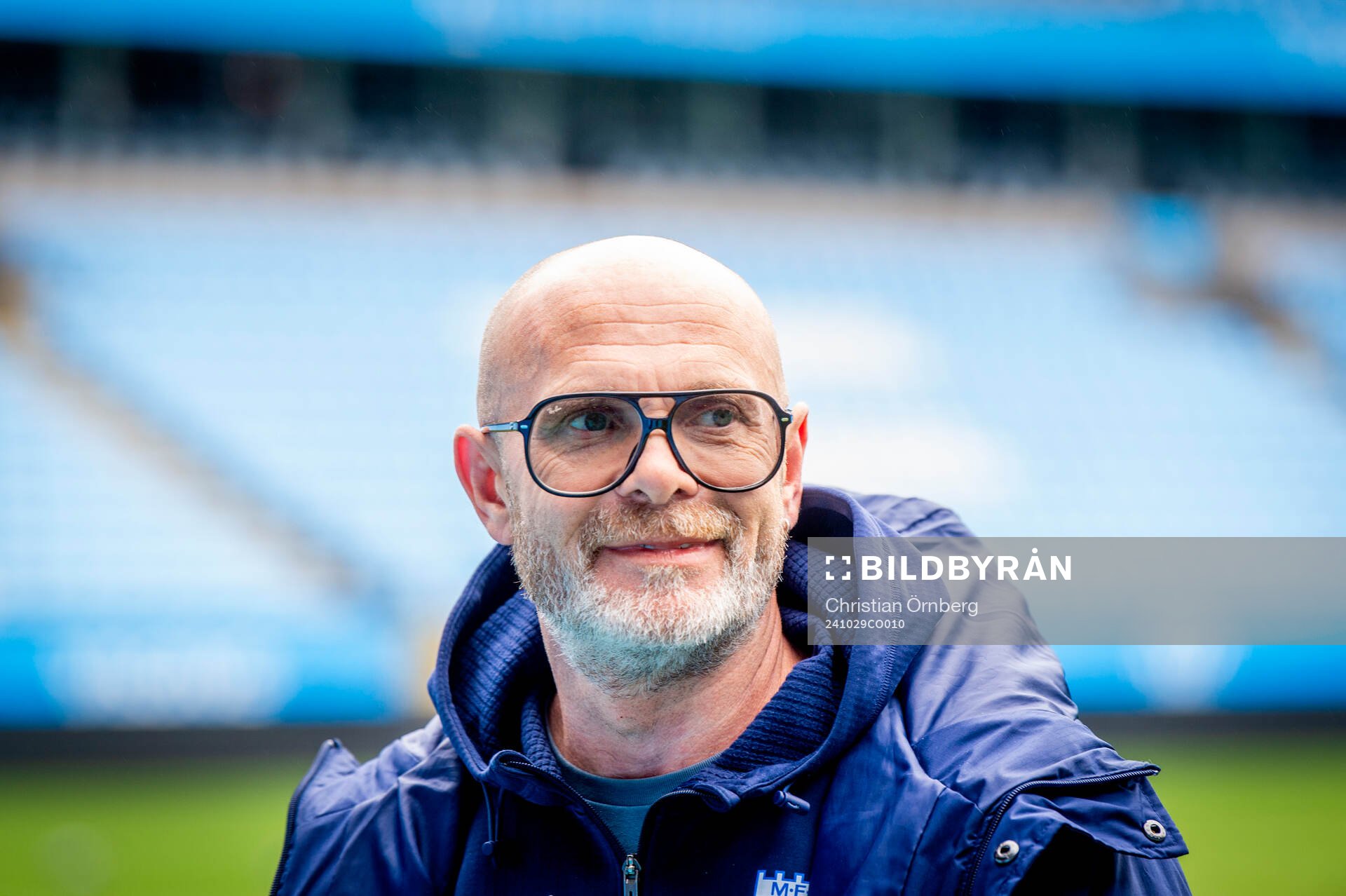 Magnus Olsson, ansvarig för fotbollsplanen
