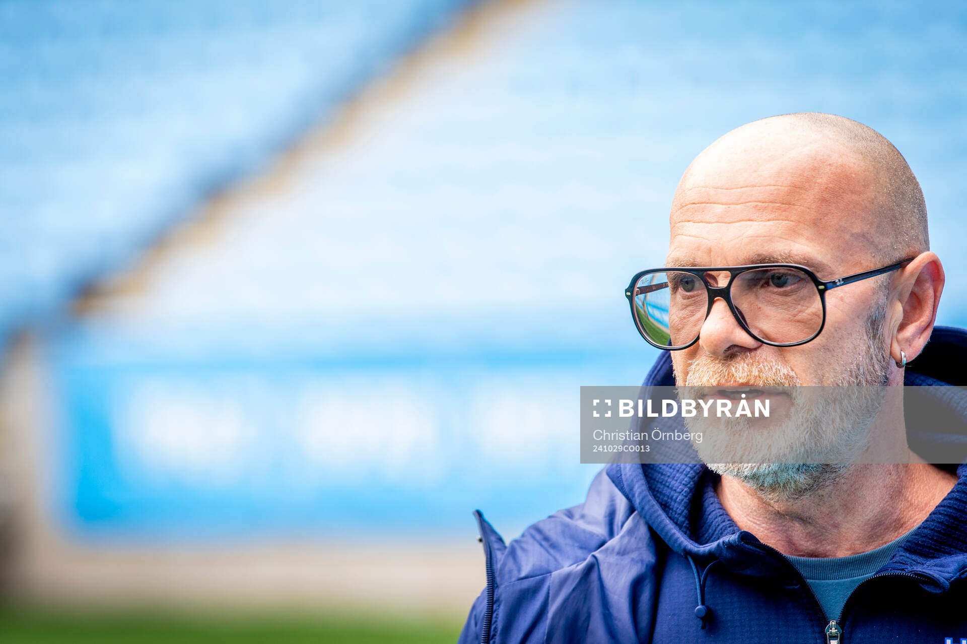Magnus Olsson, ansvarig för fotbollsplanen