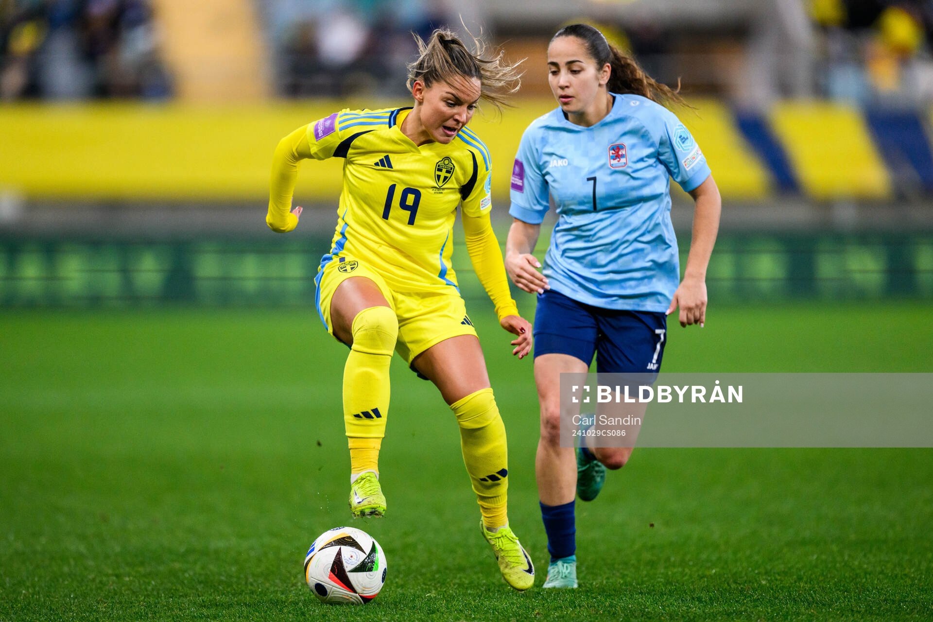 Johanna Rytting Kaneryd of Sweden and Joana Lourenco
