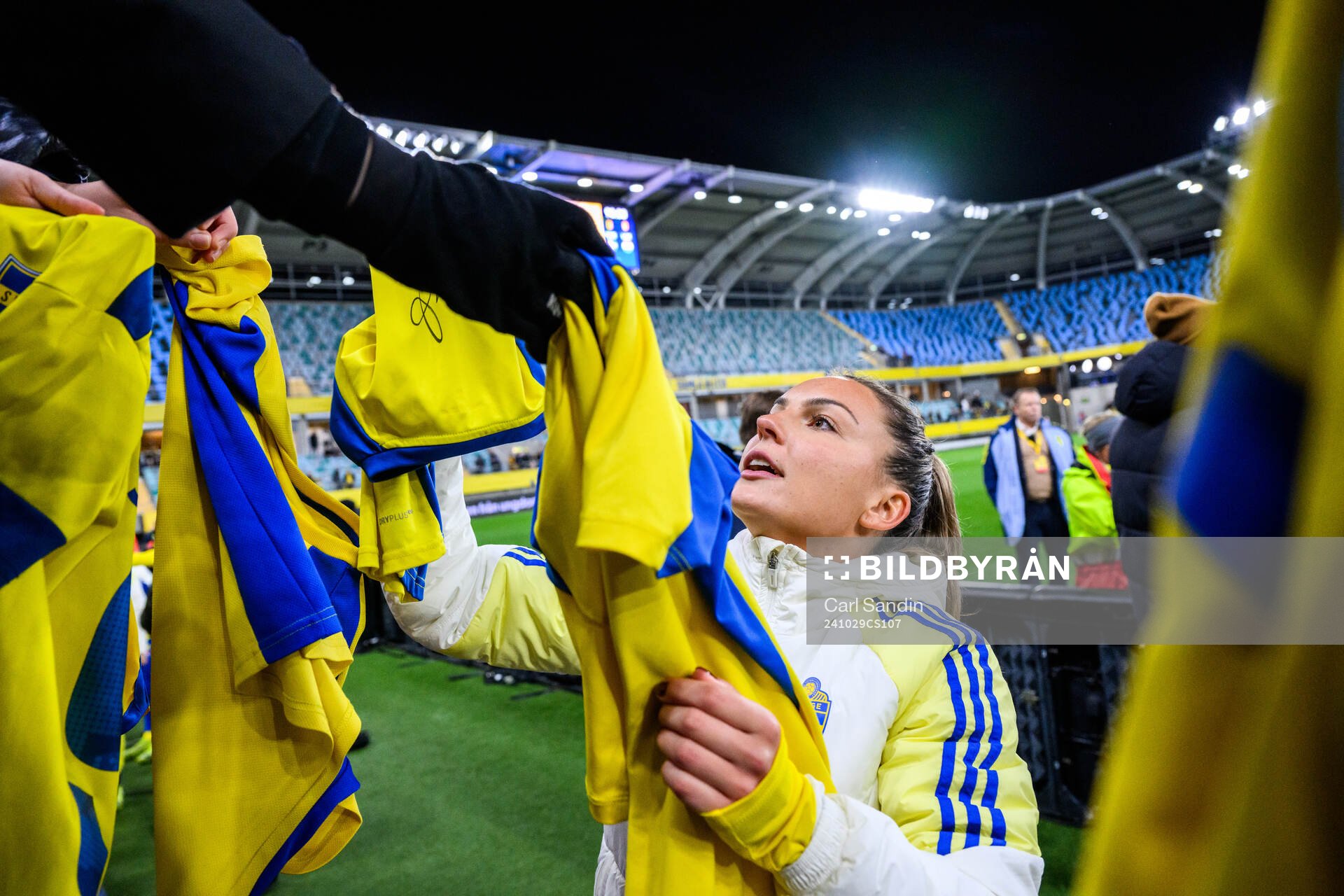 Johanna Rytting Kaneryd of Sweden celebrate