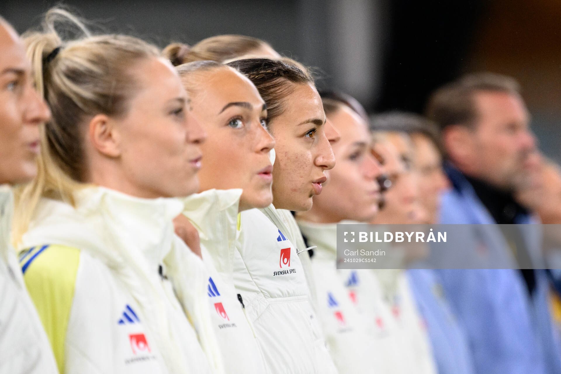 Rusul Rosa Kafaji of Sweden at lineup