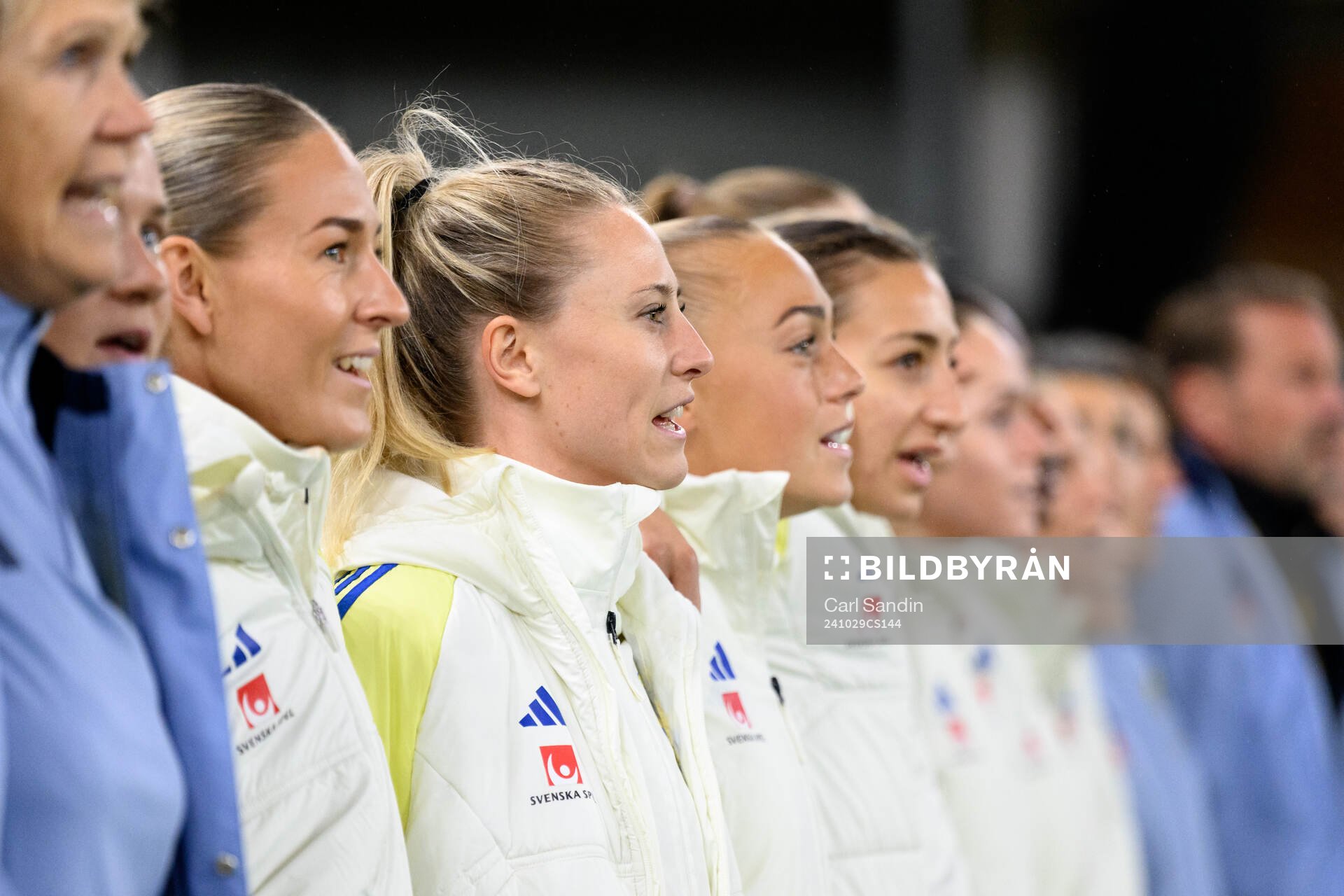 Rebecka Blomqvist of Sweden at lineup