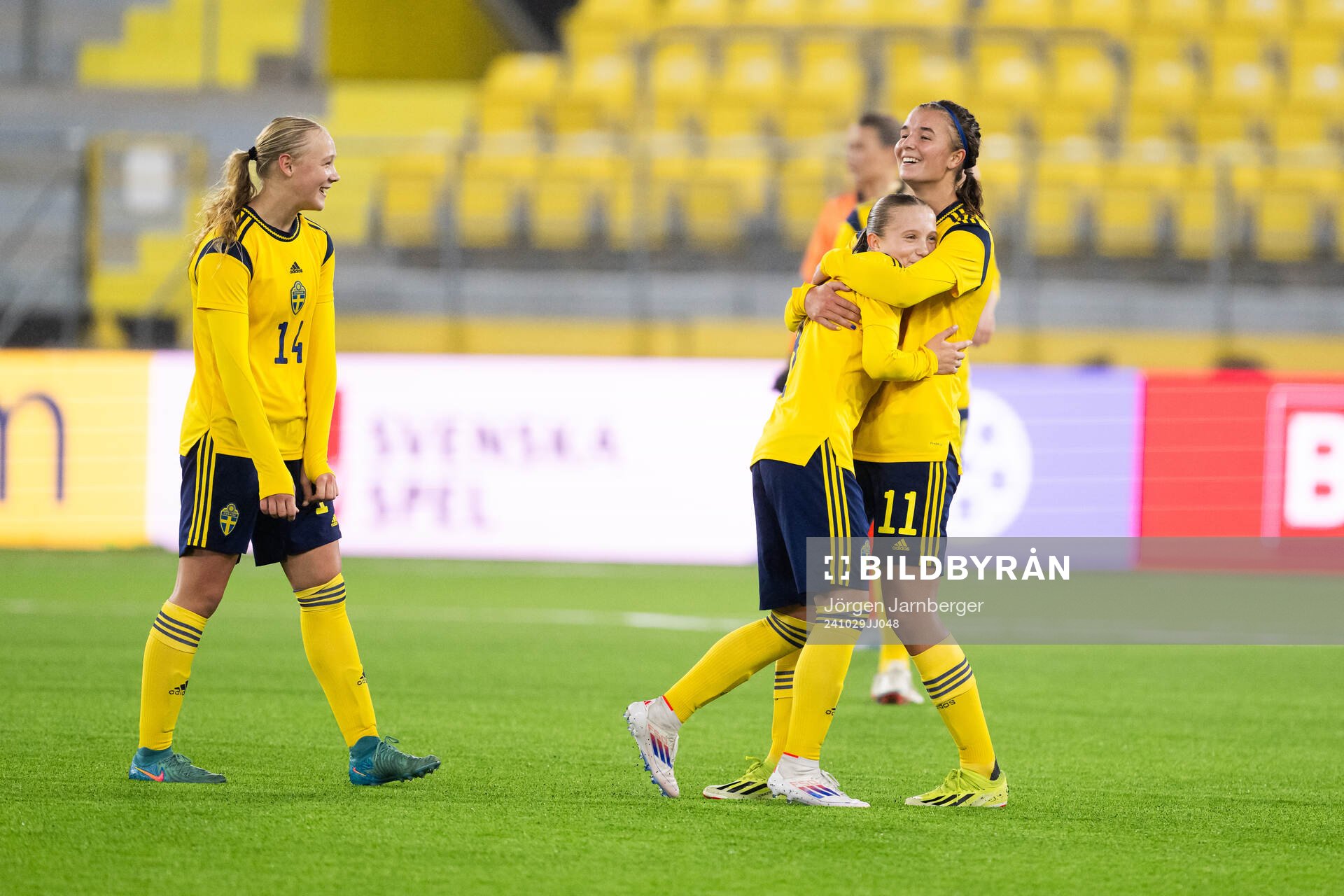Filippa Andersson Widén, Fanny Peterson and Thelma Person