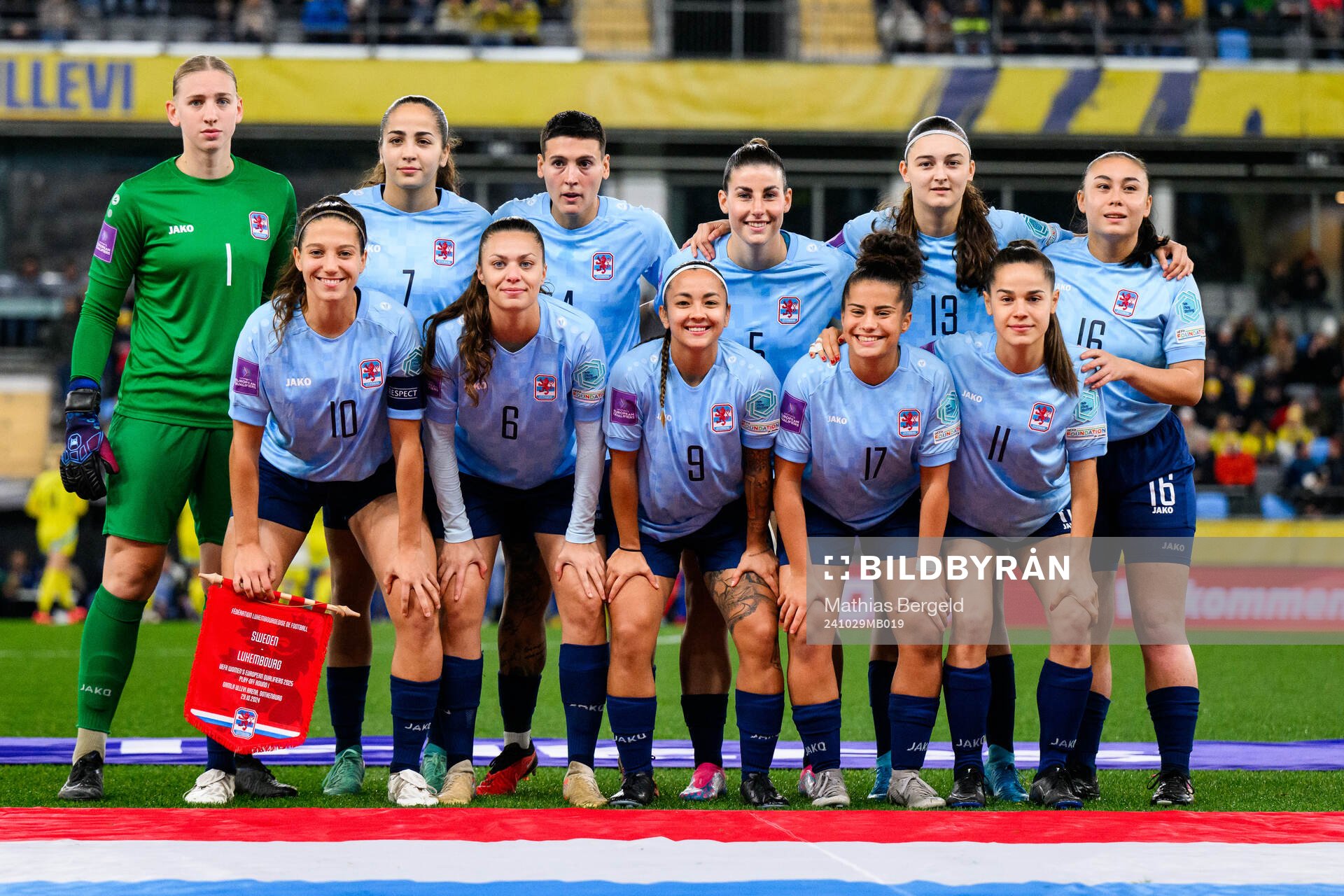 goalkeeper Lucie Schlime, Joana Lourenco Magalhaes, Andreia