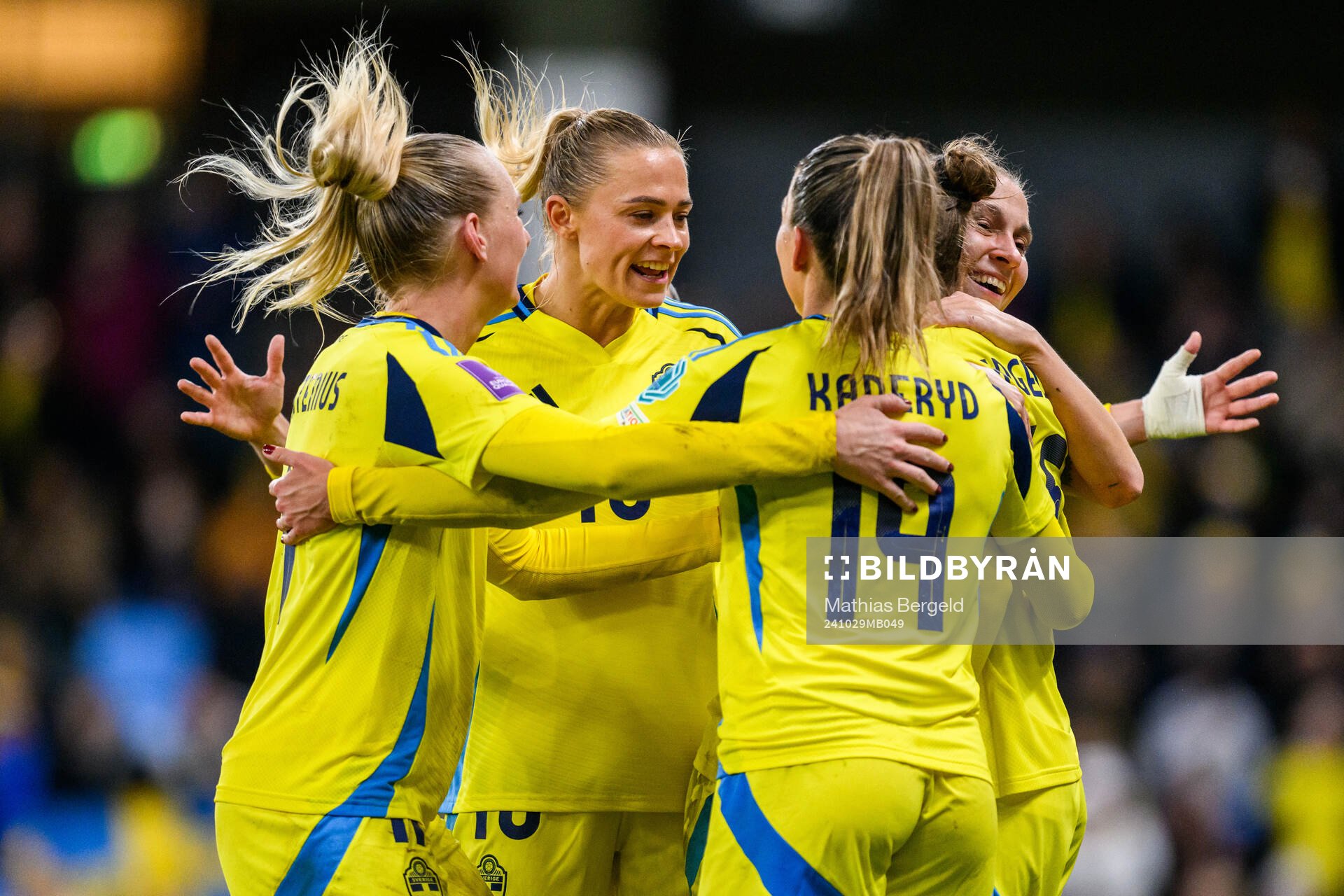 Stina Blackstenius, Fridolina Rolfö, Johanna Rytting