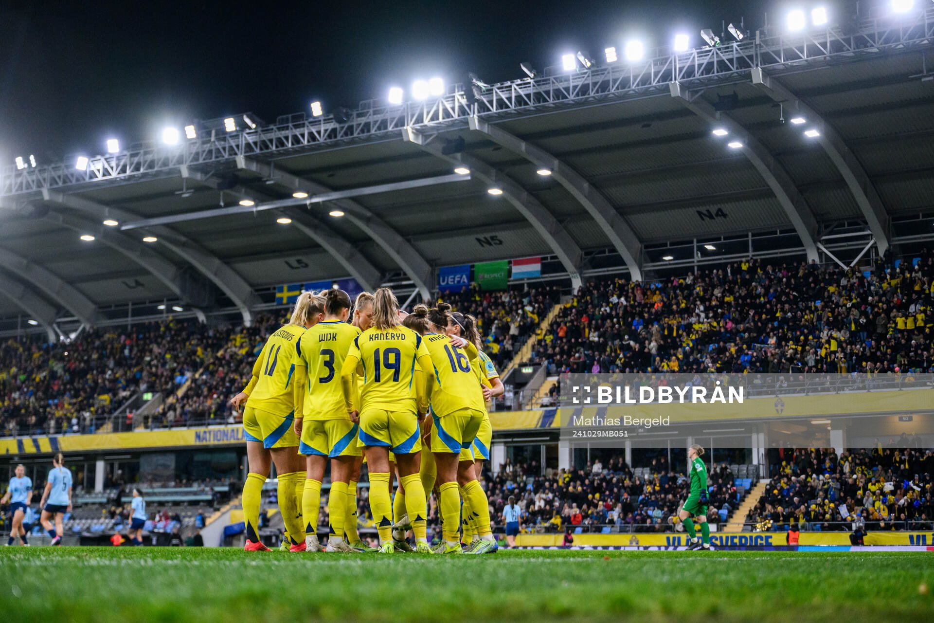 Filippa Angeldahl of Sweden celebrates
