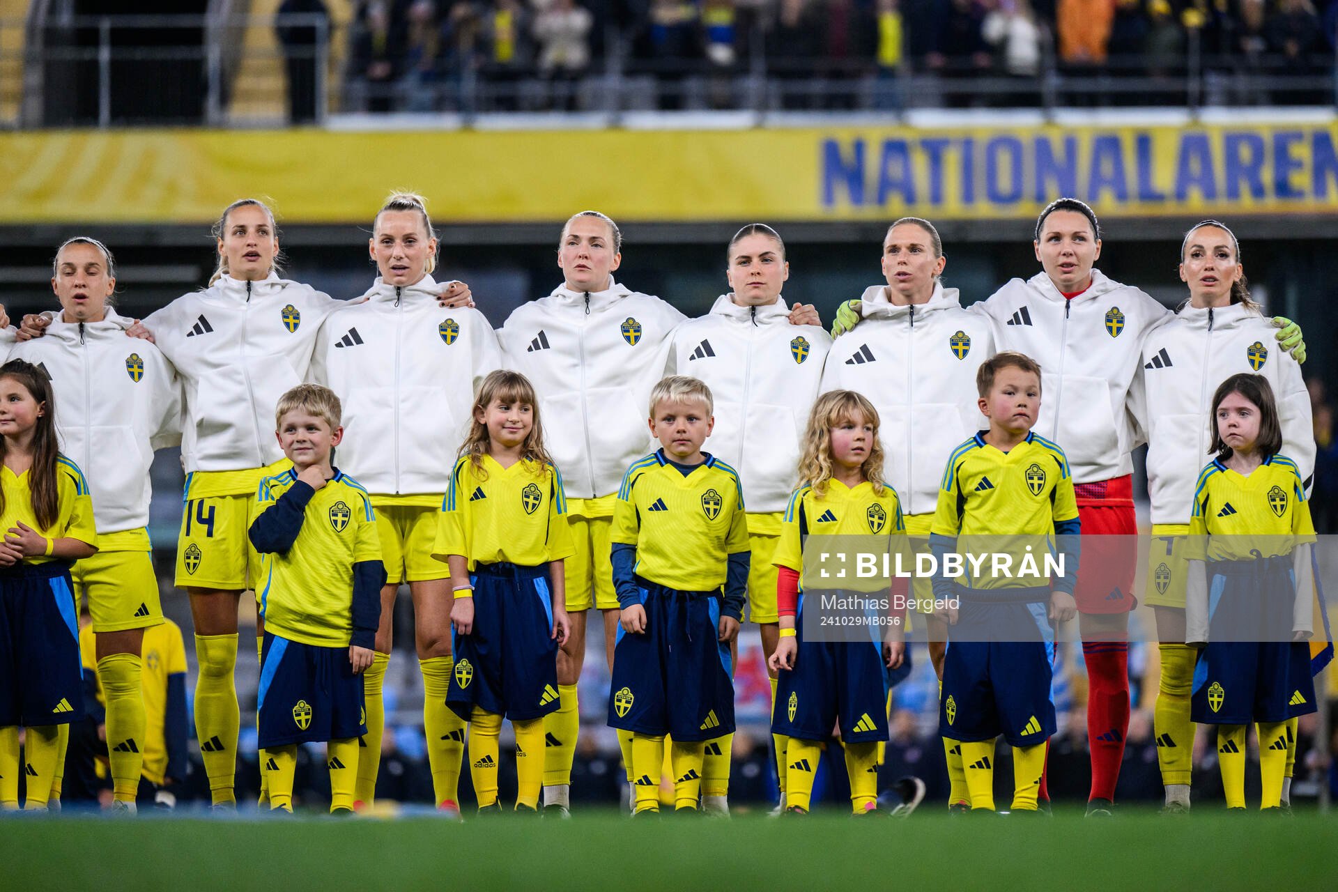 Julia Zigiotti Olme, Nathalie Björn, Stina Blackstenius,