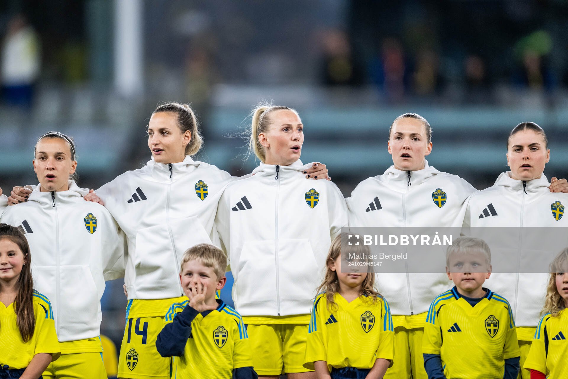 Julia Zigiotti Olme, Nathalie Björn, Stina Blackstenius,