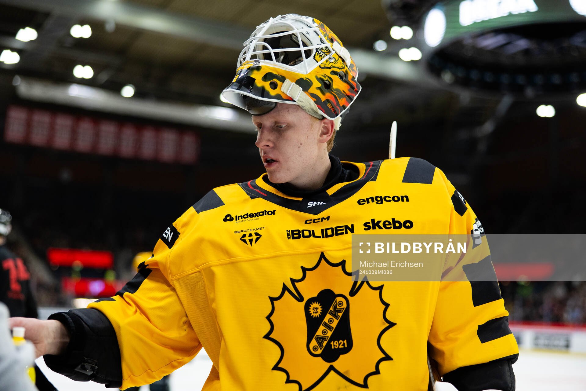 Skellefteås målvakt Alexander Hellnemo
