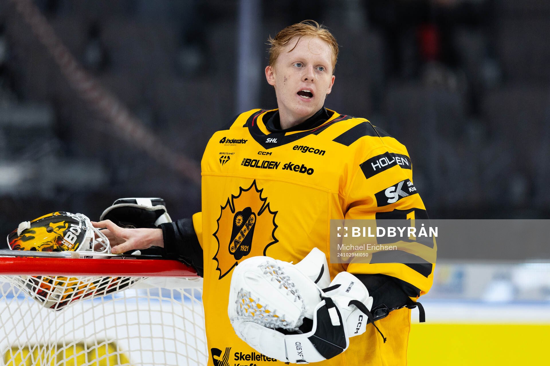 Skellefteås målvakt Alexander Hellnemo