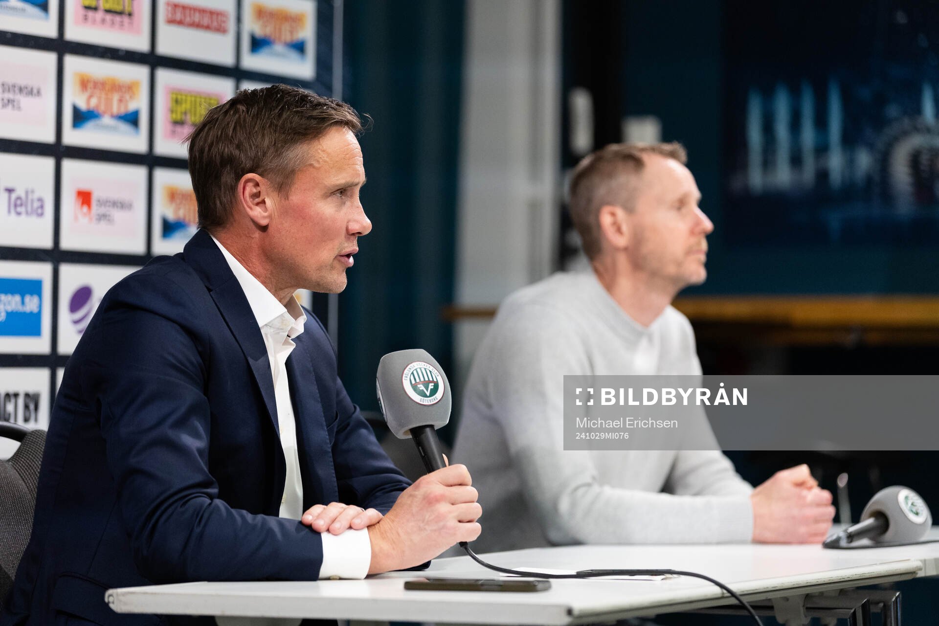 Frölundas tränare Roger Rönnberg och Skellefteås