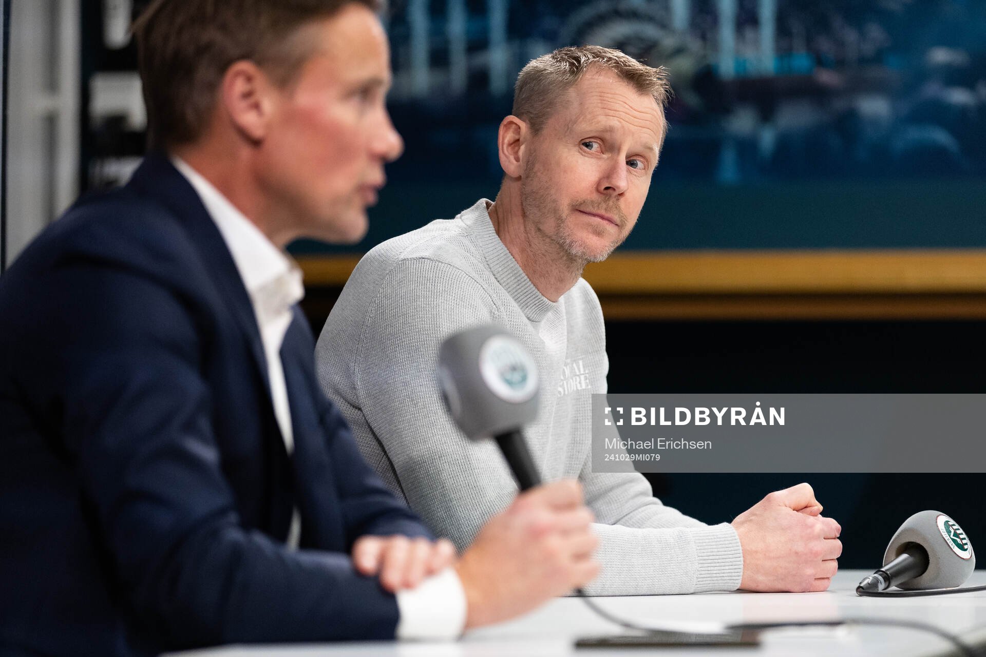 Frölundas tränare Roger Rönnberg och Skellefteås