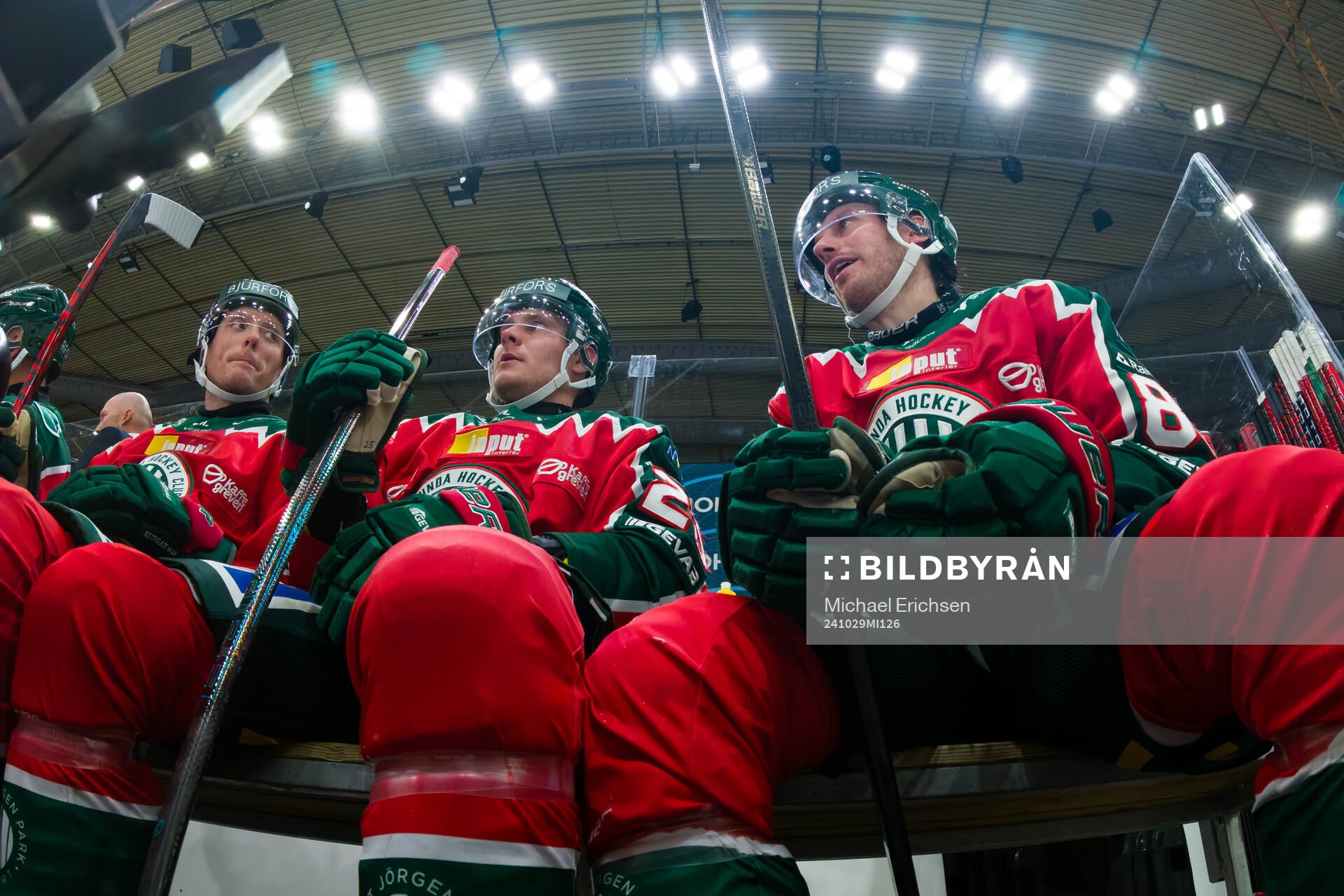 Frölundas Carl Klingberg, Arttu Ruotsalainen och Erik