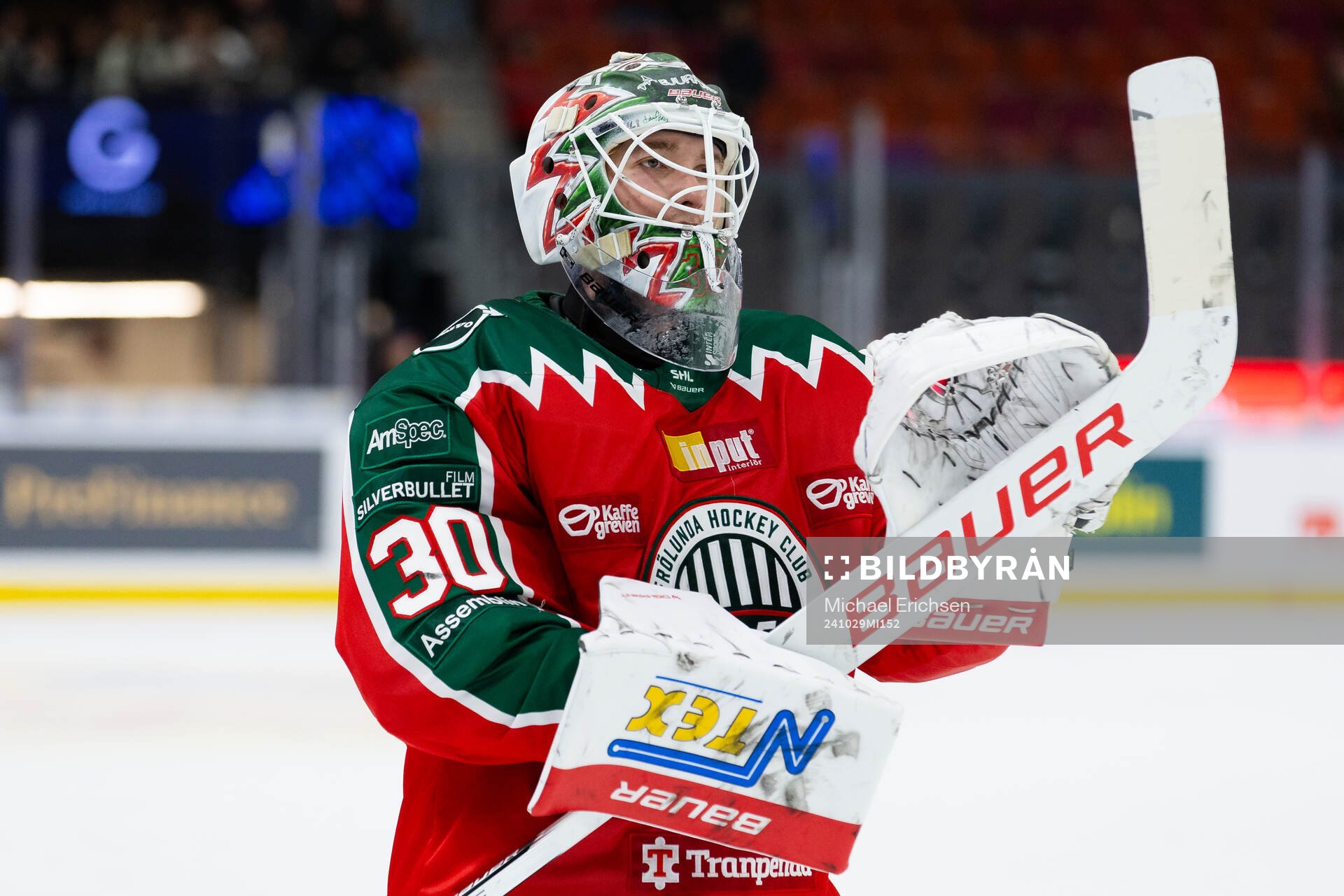 Frölundas målvakt Tobias Normann