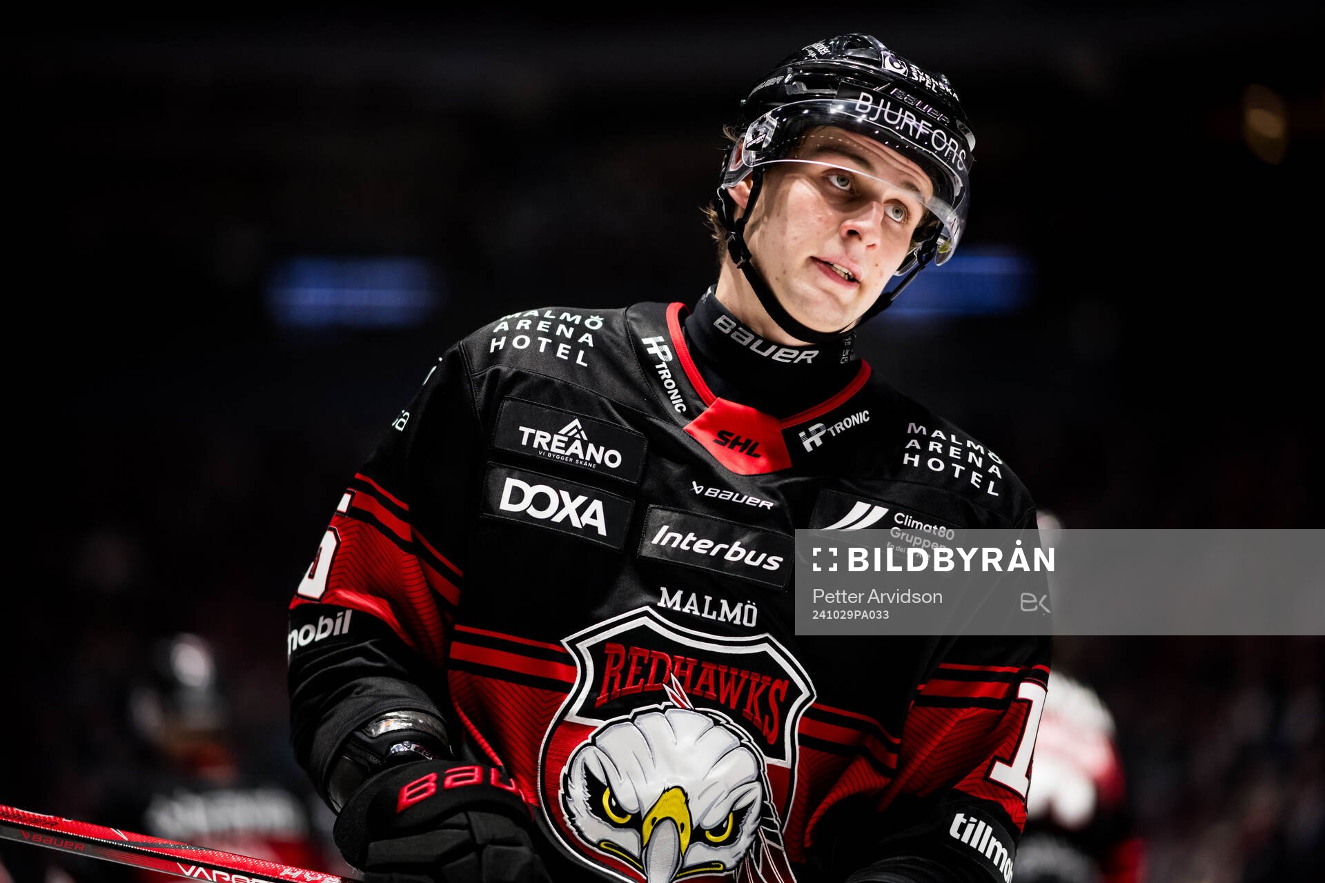 Malmö Redhawks Freddie Larsson