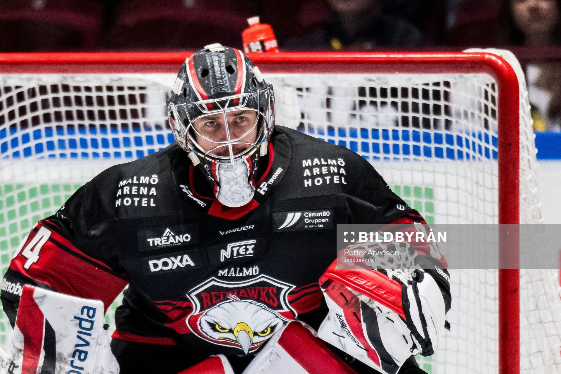 Malmö Redhawks målvakt Marek Langhamer