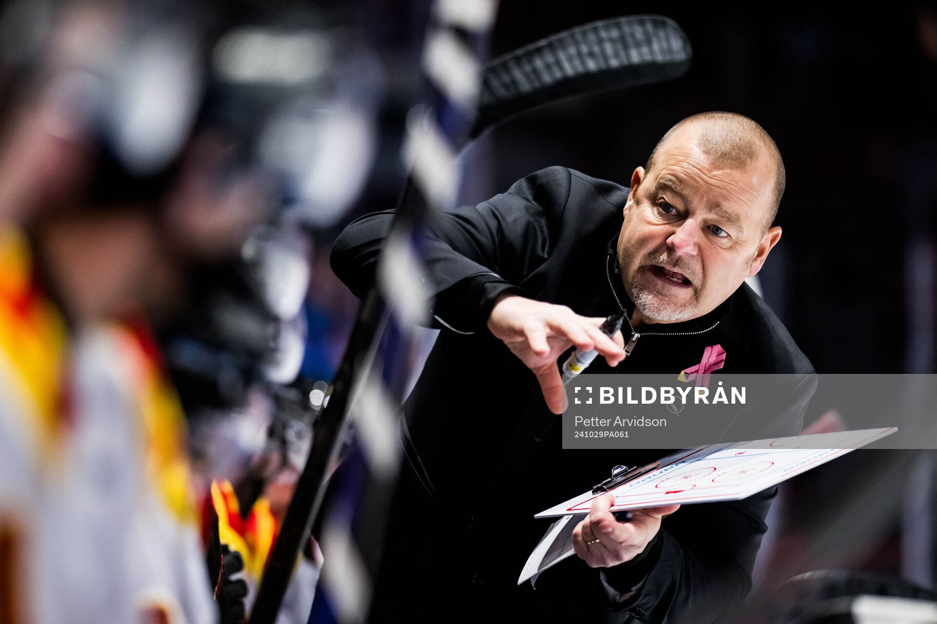 Brynäs tränare Niklas Gällstedt