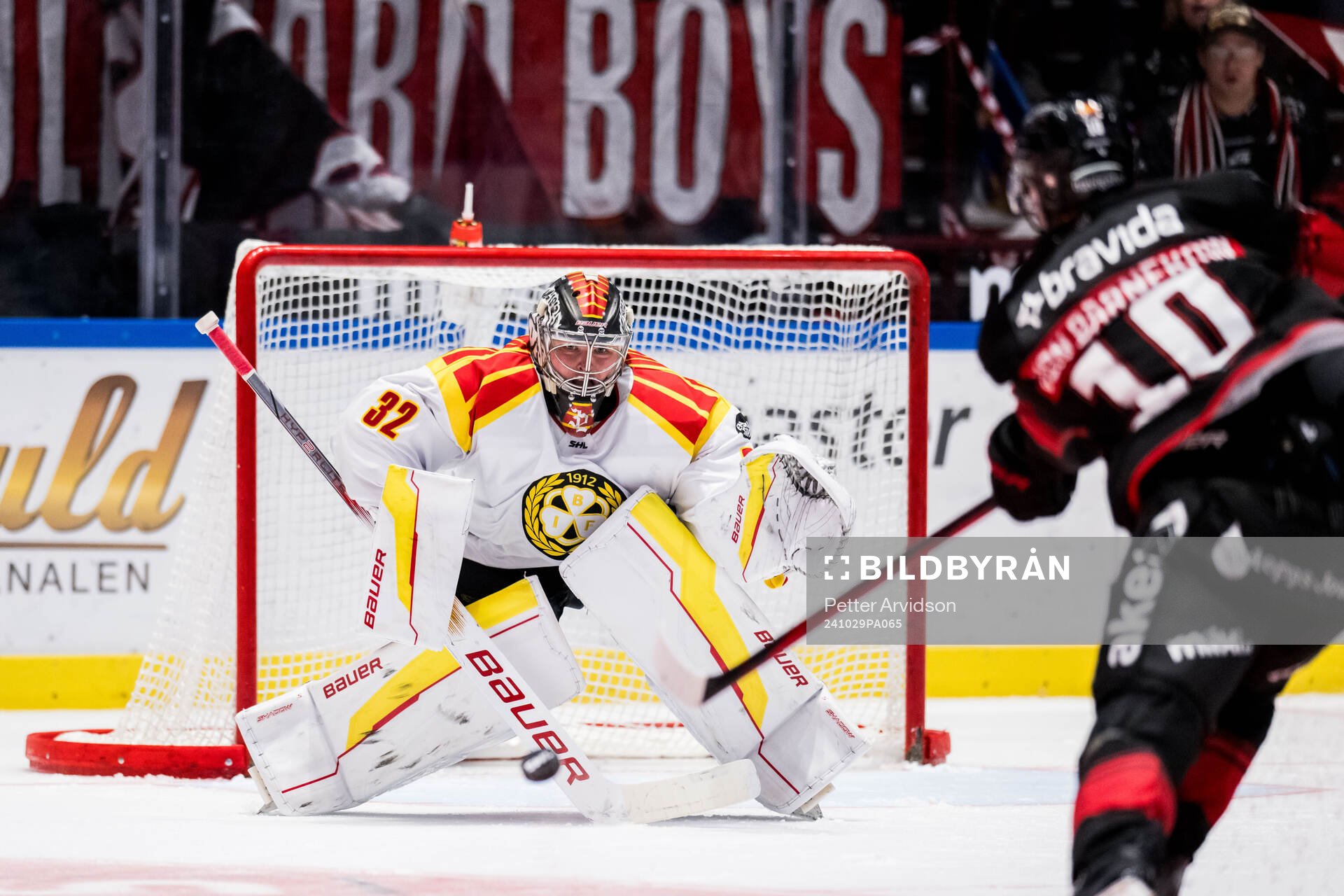Brynäs målvakt Ludvig Persson