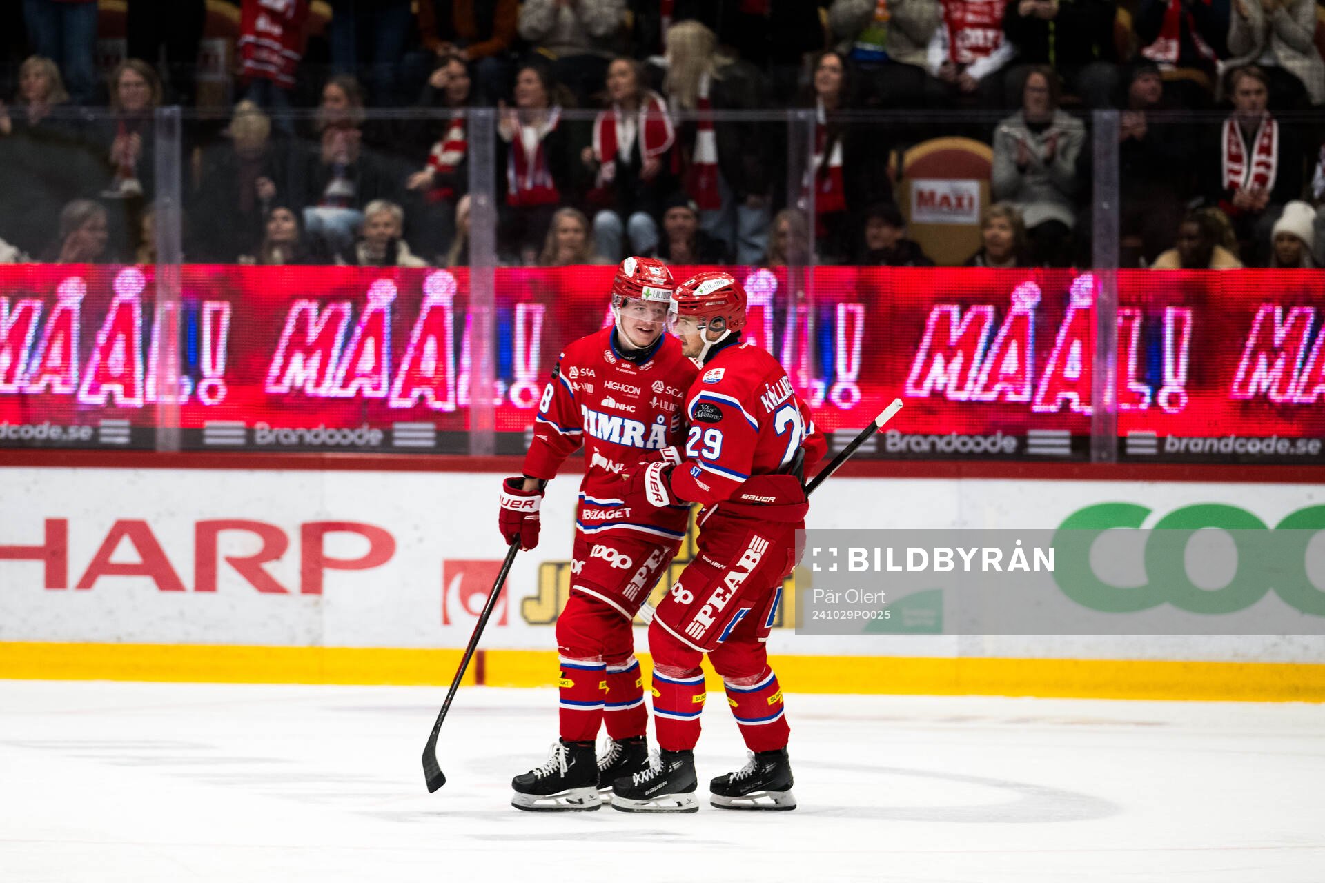 Timrås Simon Forsmark jublar