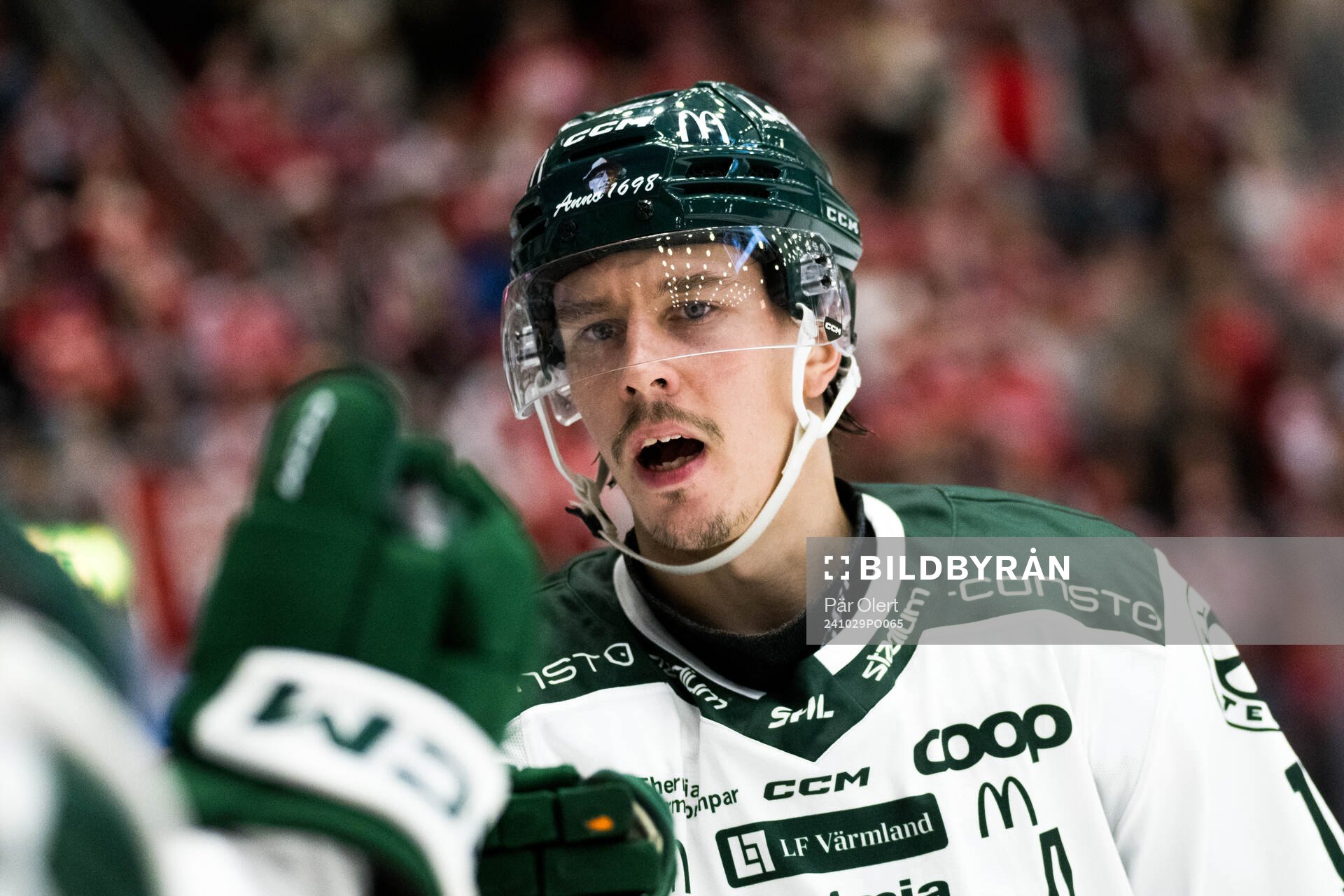Färjestads Joakim Nygård jublar