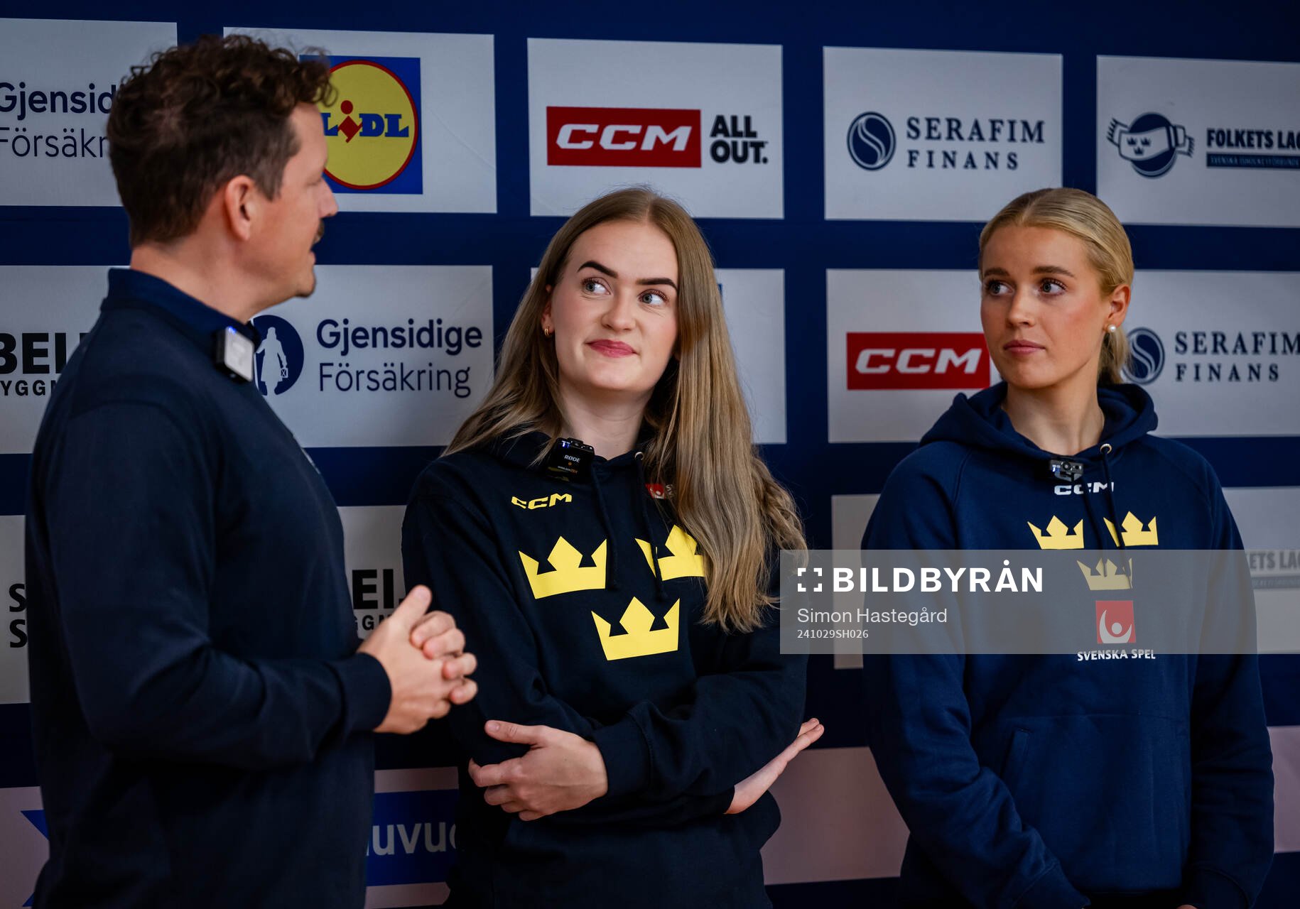 Emma Söderberg and Emma Forsgren of Sweden