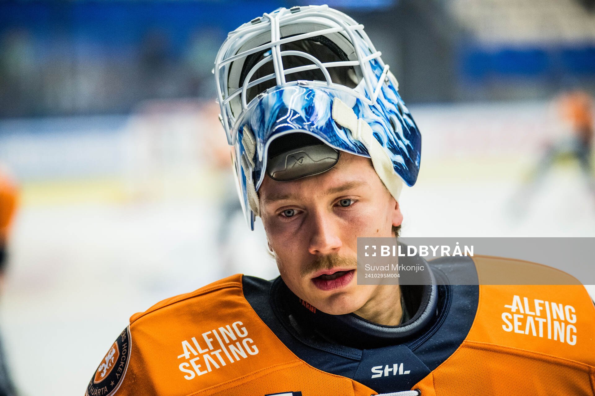 Växjös målvakt Emil Larmi