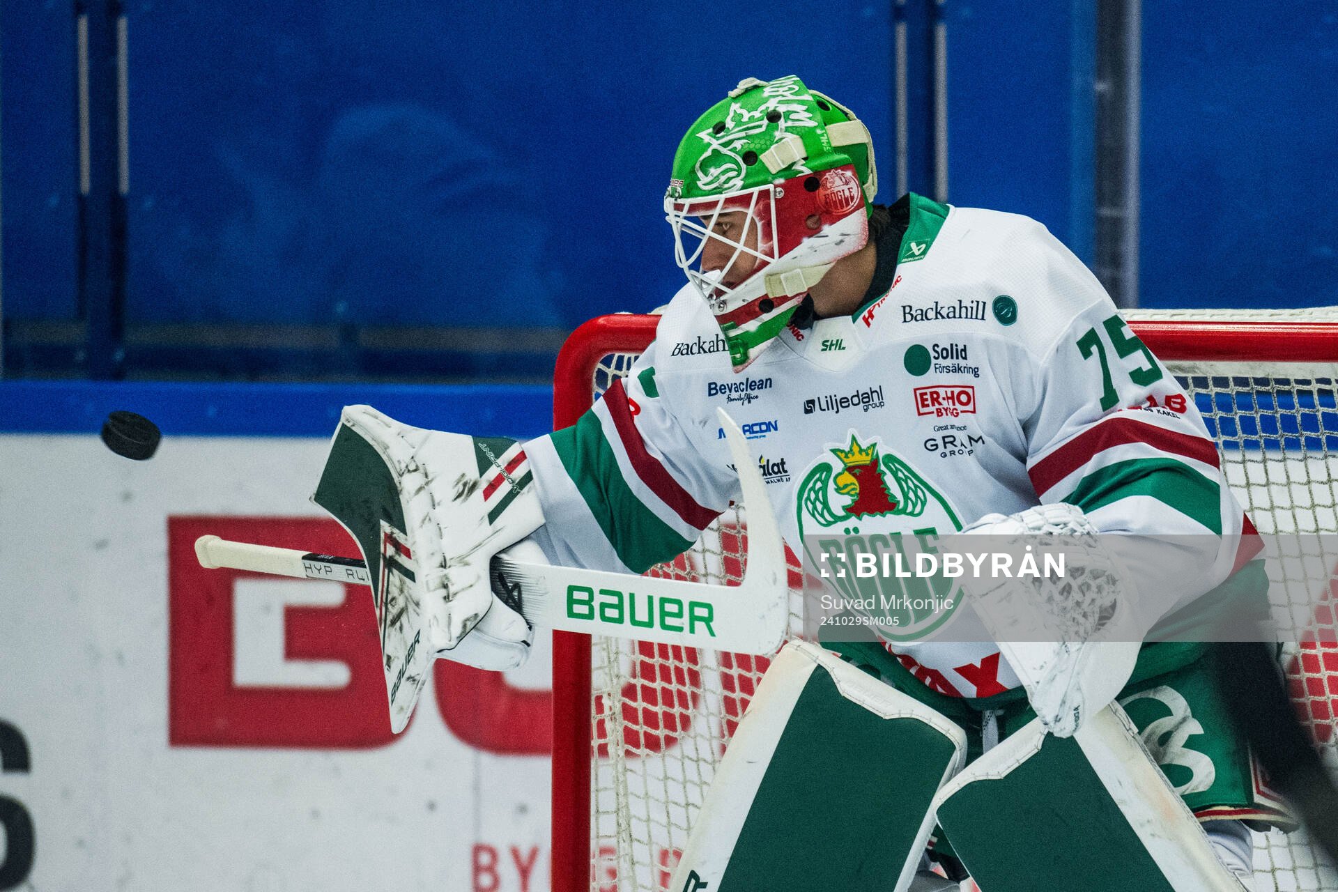 Rögles målvakt Arvid Holm