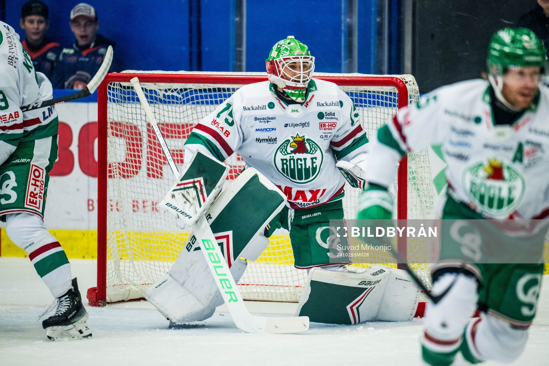 Rögles målvakt Arvid Holm
