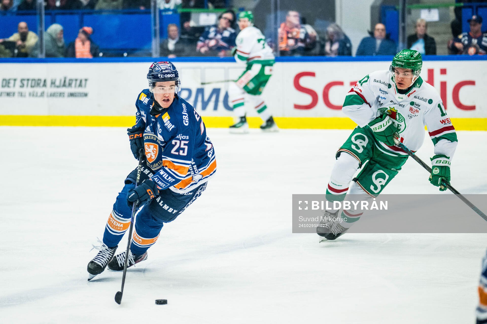 Växjös Filip Eriksson och Rögles Max Karlsson