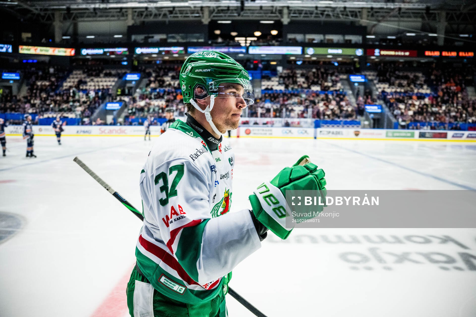 Rögles Albin Sundsvik jublar