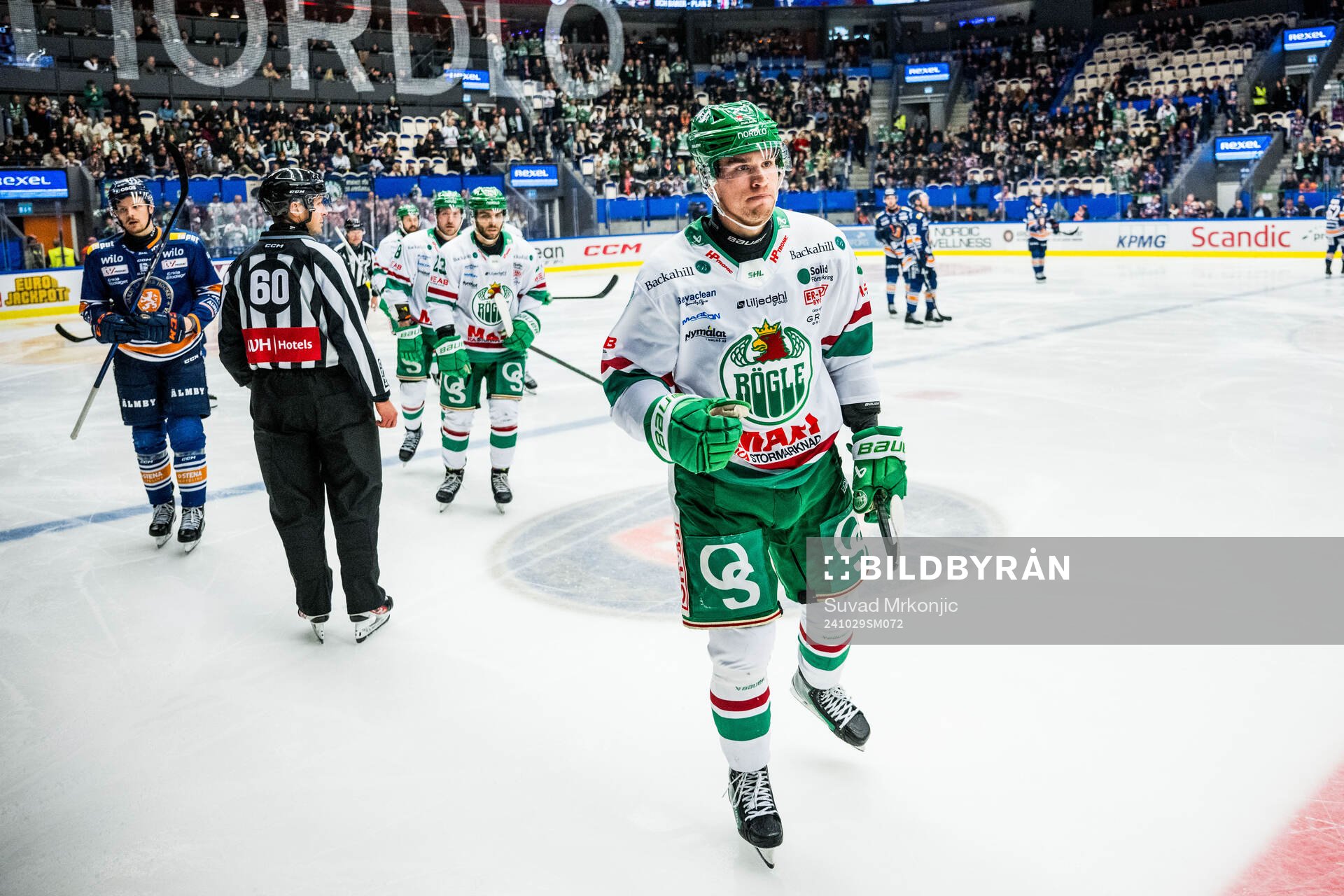 Rögles Albin Sundsvik jublar